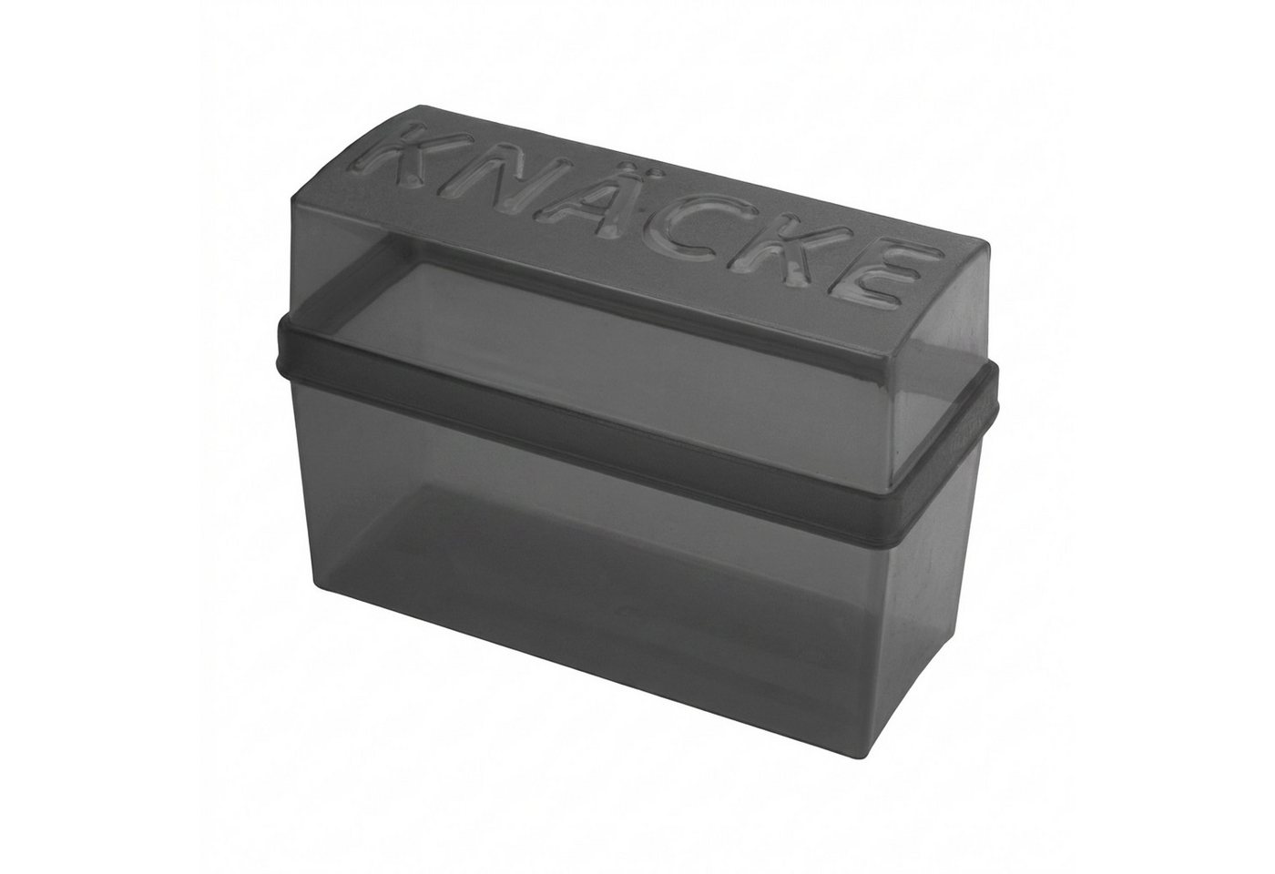 varivendo Brotkasten Knäckebrot-Box, Kunststoff, (Stück, 1-tlg., Knäckebot-Box), Brotkasten mit Deckel Aufbewahrung Knäckebrotdose
