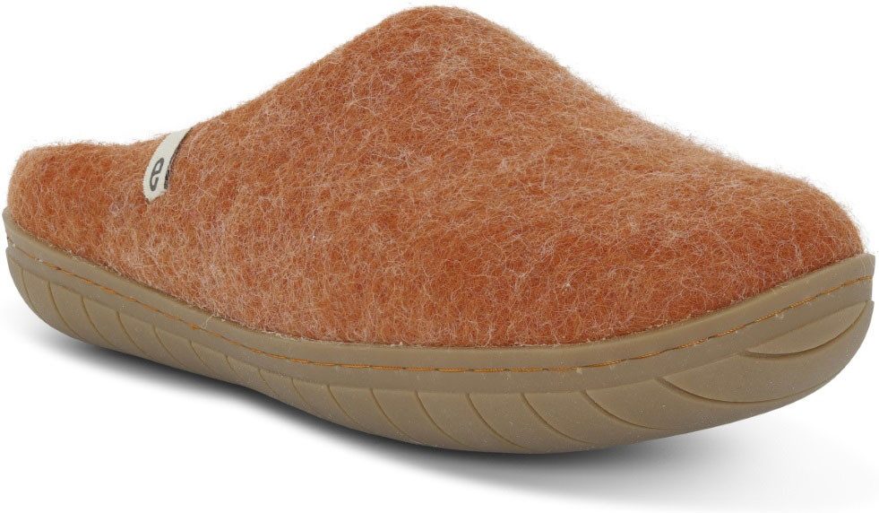 Unisex Filzpantoffel mit Kautschuksohle Pantoffel