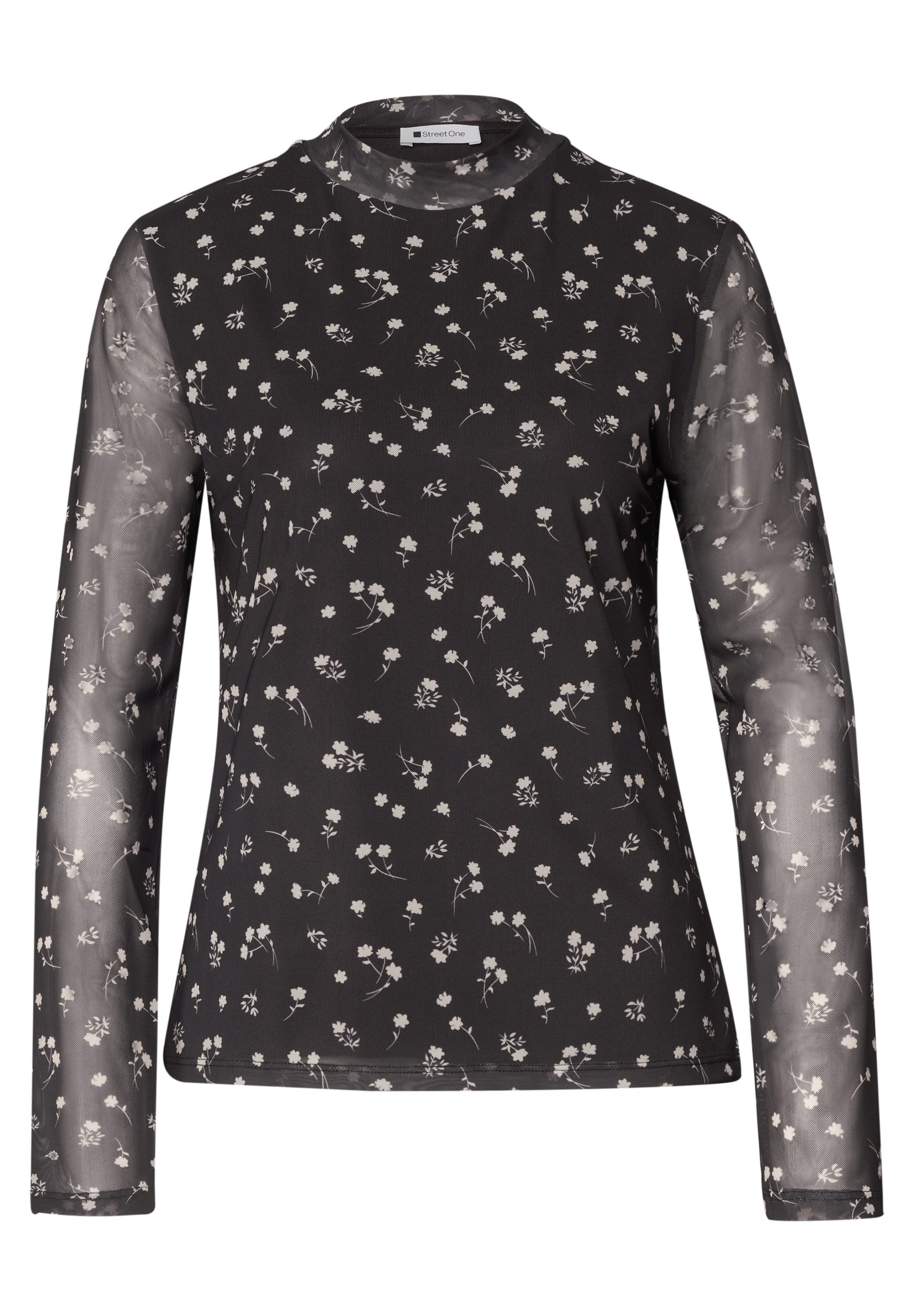 STREET ONE Langarmshirt aus softer Viskose – Bild 4 von 5