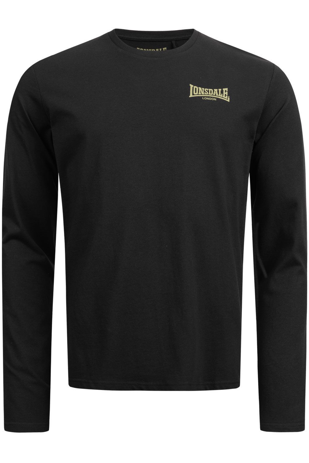 Lonsdale Langarmshirt Herren Langarmshirt normale Passform Doppelpack AYRSH günstig online kaufen