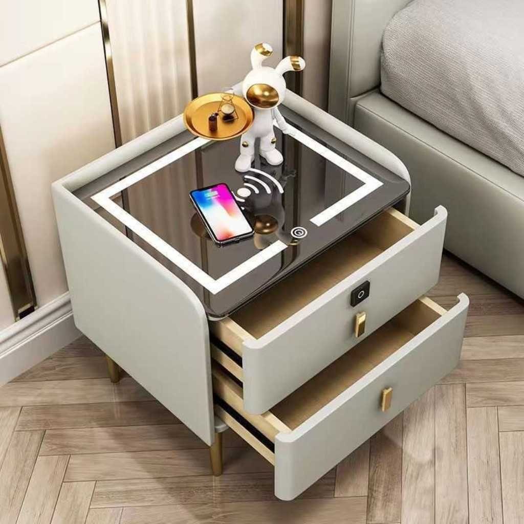 JVmoebel Nachttisch Intelligente Ladeschublade für modernes Schlafzimmerdesign (1-St., 1x Nachttisch), Made in Europa