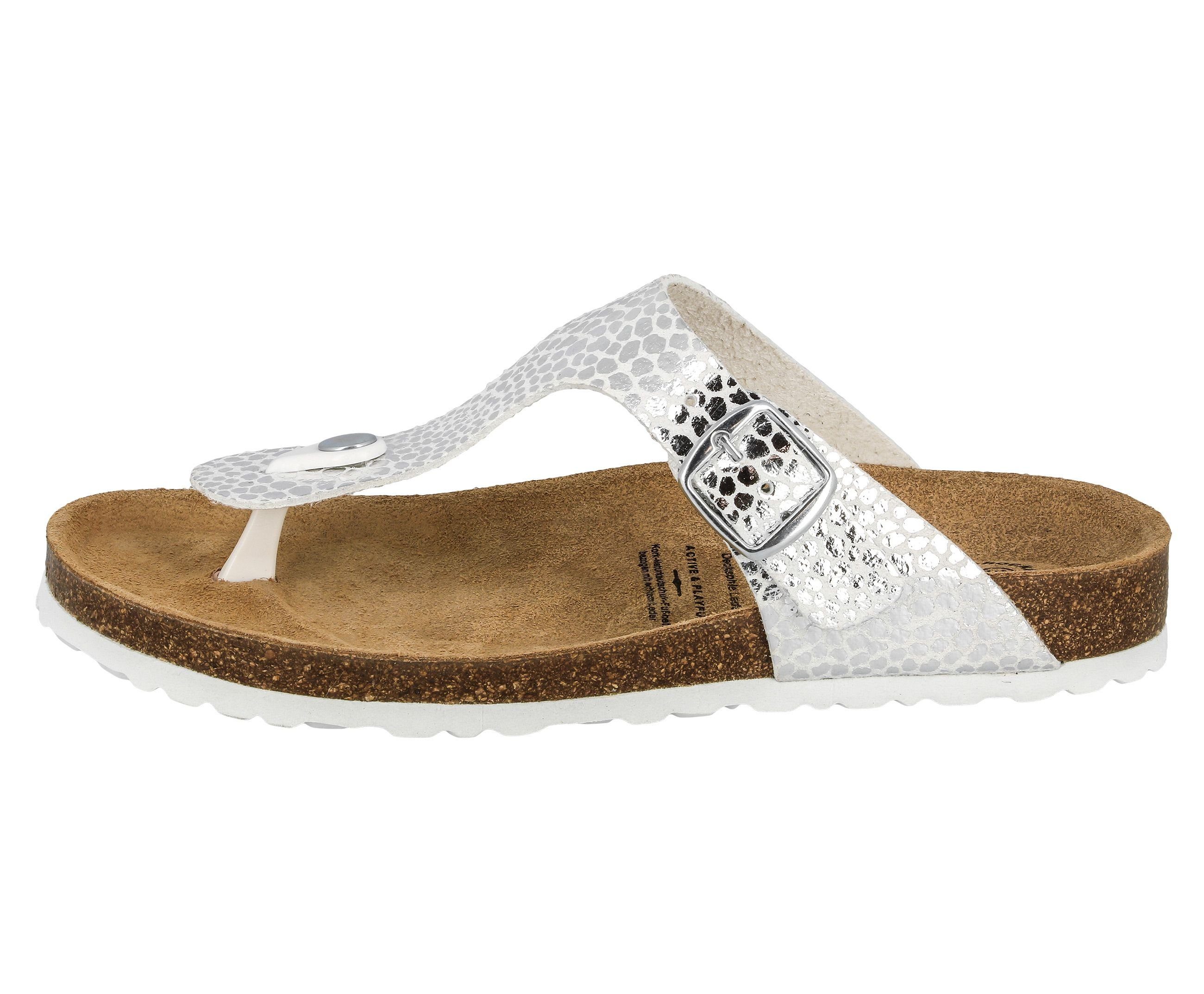 Lico Zehenstegpantolette Bioline Stone Pantolette günstig online kaufen