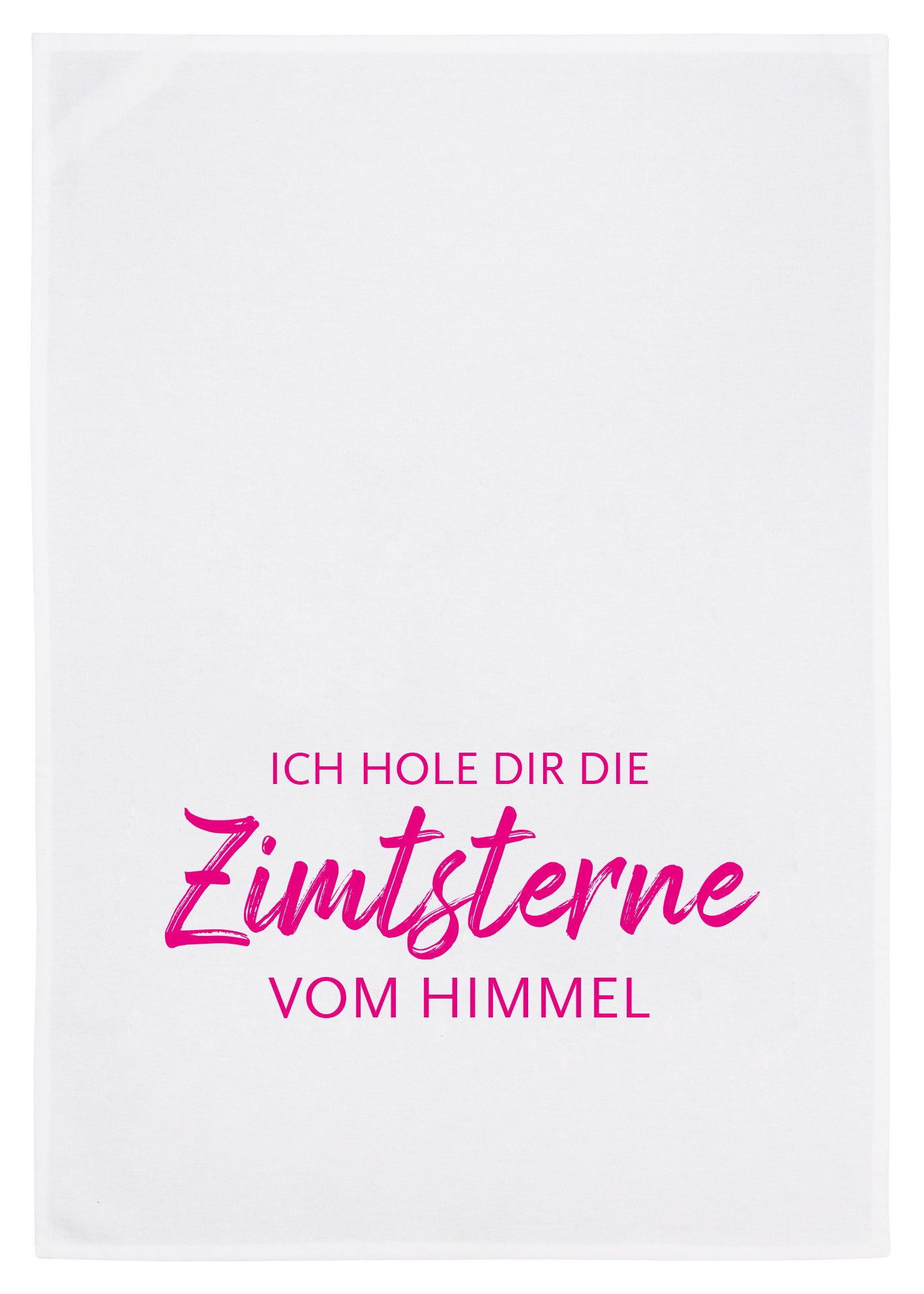 17;30 Hamburg Geschirrtuch Zimtsterne vom Himmel, (1-tlg)