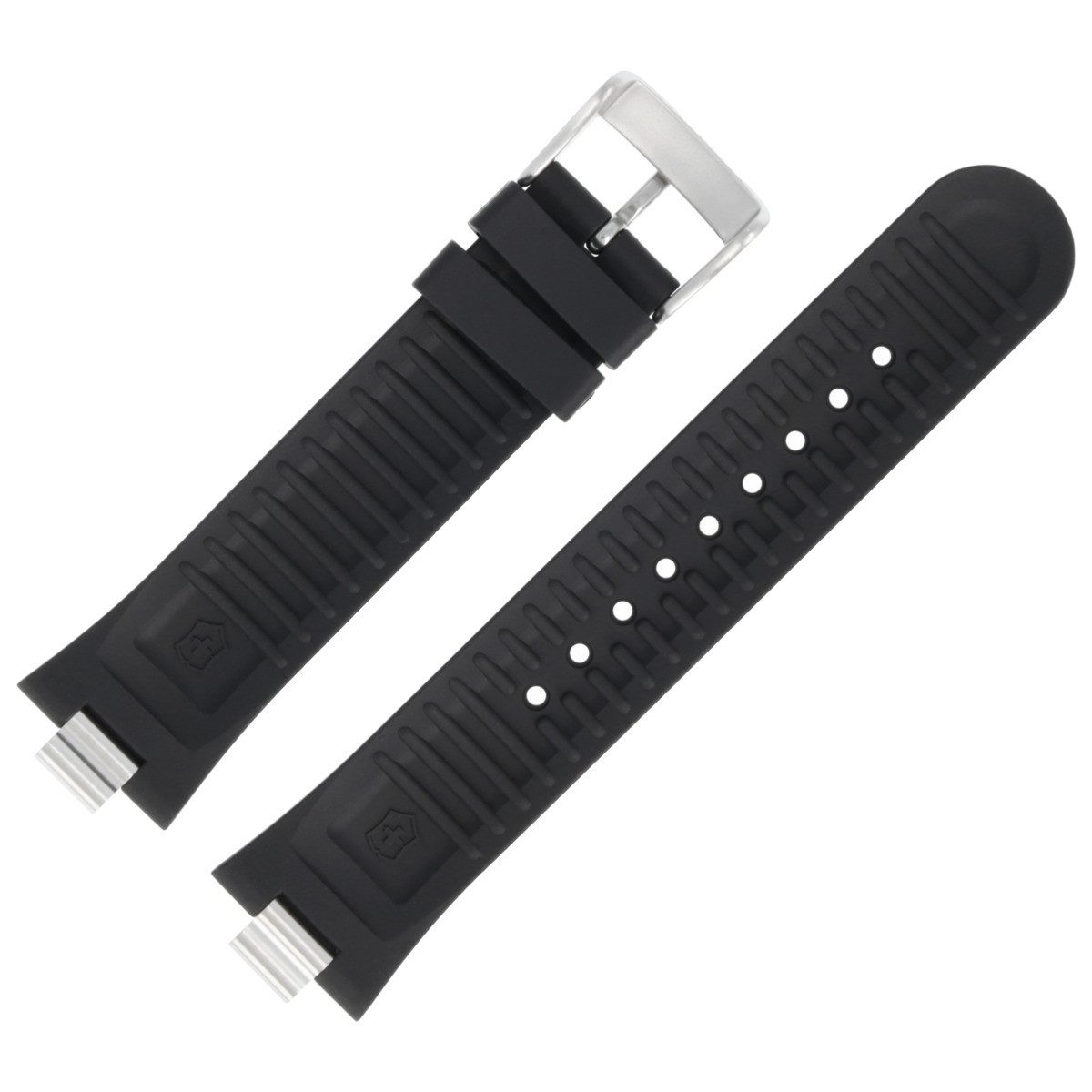 Victorinox Uhrenarmband 9mm Kunststoff Schwarz 4416