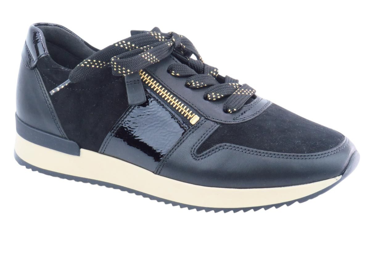 Nappa schwarz gold Sneaker