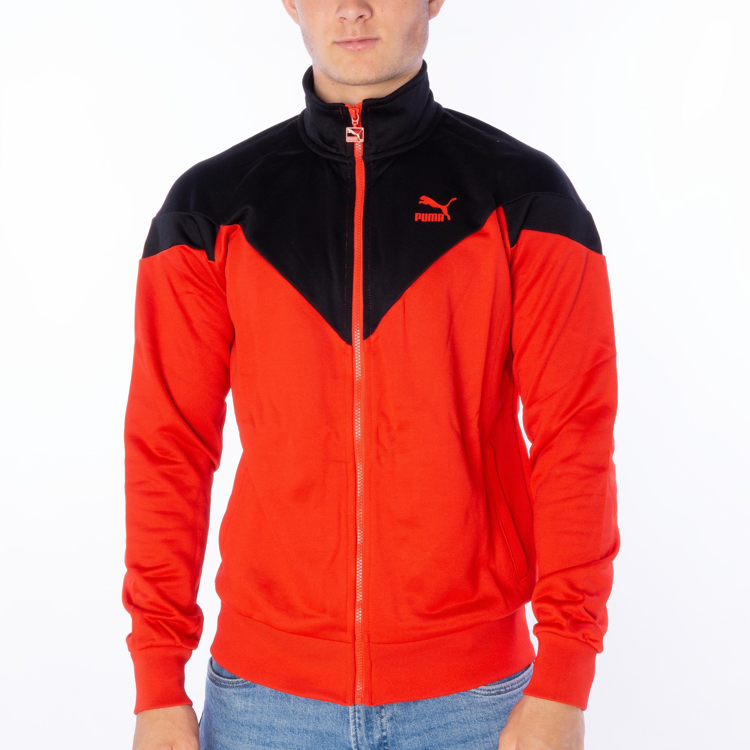 PUMA Trainingsjacke Jacke Puma Iconic MCS Track Jacket PT Stehkragen