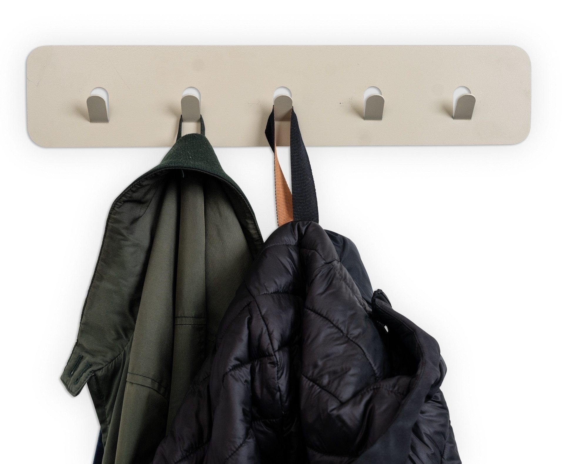 freiraum Garderobenleiste Tilly, in cremweiß, Metall - 50x10x3cm (BxHxT)