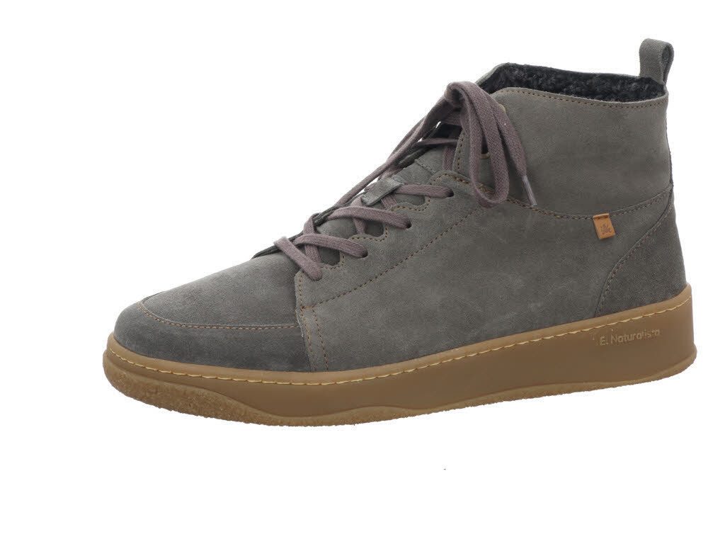 El Naturalista N5843 silk suede Grafito Stiefelette