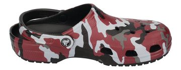 Crocs Classic Printed Camo Clog Clog Black Red