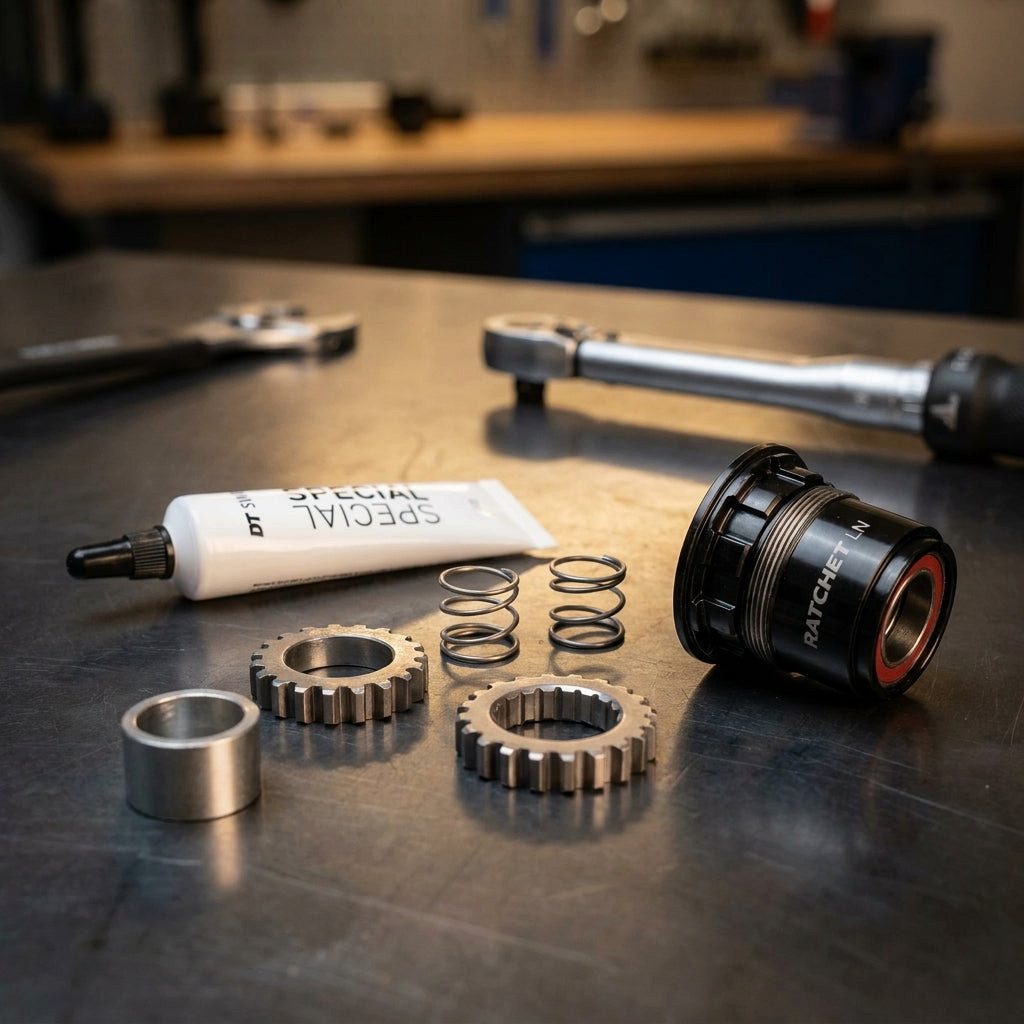 DT Swiss Laufrad DT Swiss Service-/Upgrade-Kit Ratchet LN 18 Zähne - Umrüstung auf zuve