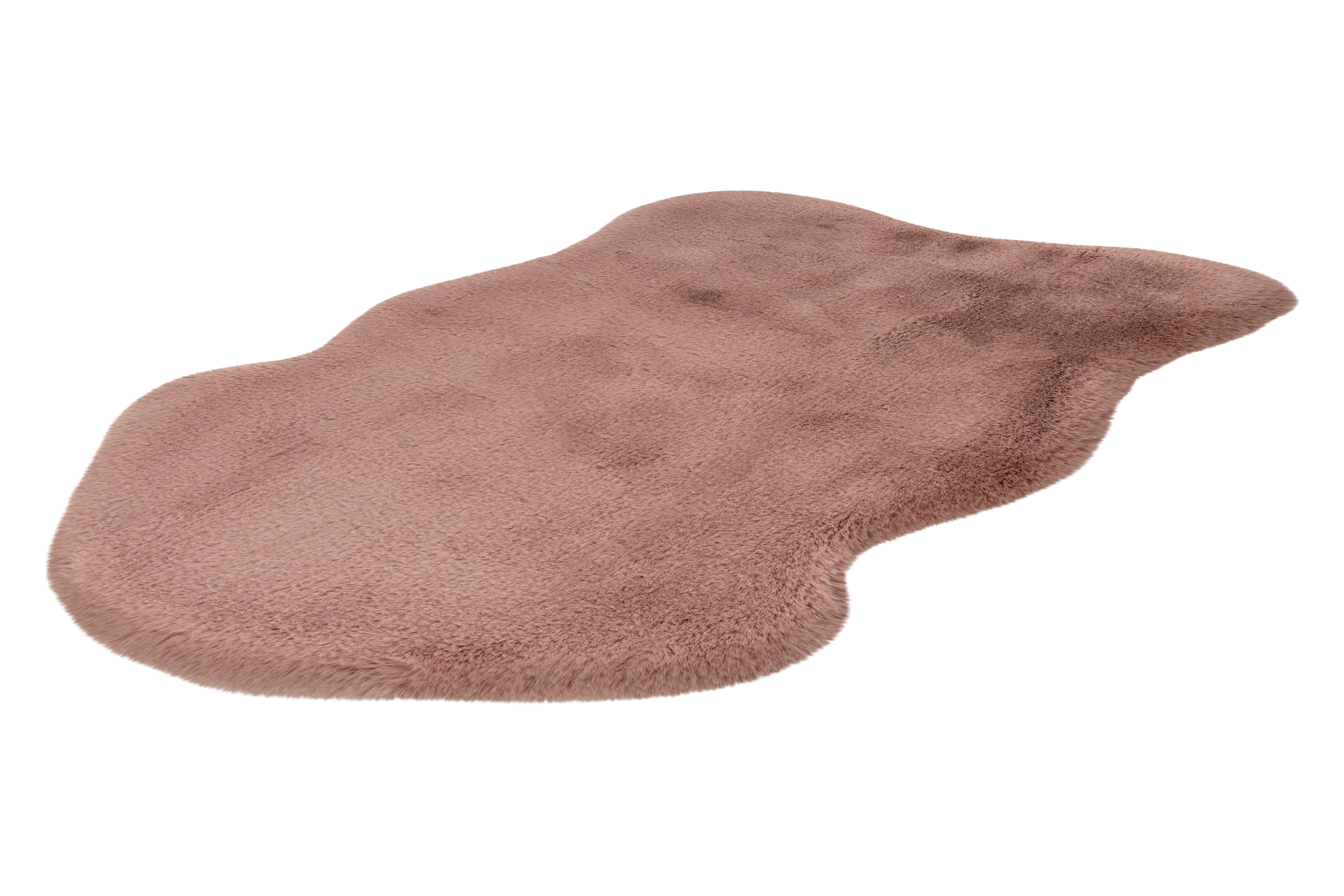 Kayoom Hochflor-Teppich Boundless 226, tierfellförmig, Höhe: 40 mm, Hochflor, Modernes Muster, Deko, Fußbodenheizungsgeeignet, Wohnzimmer