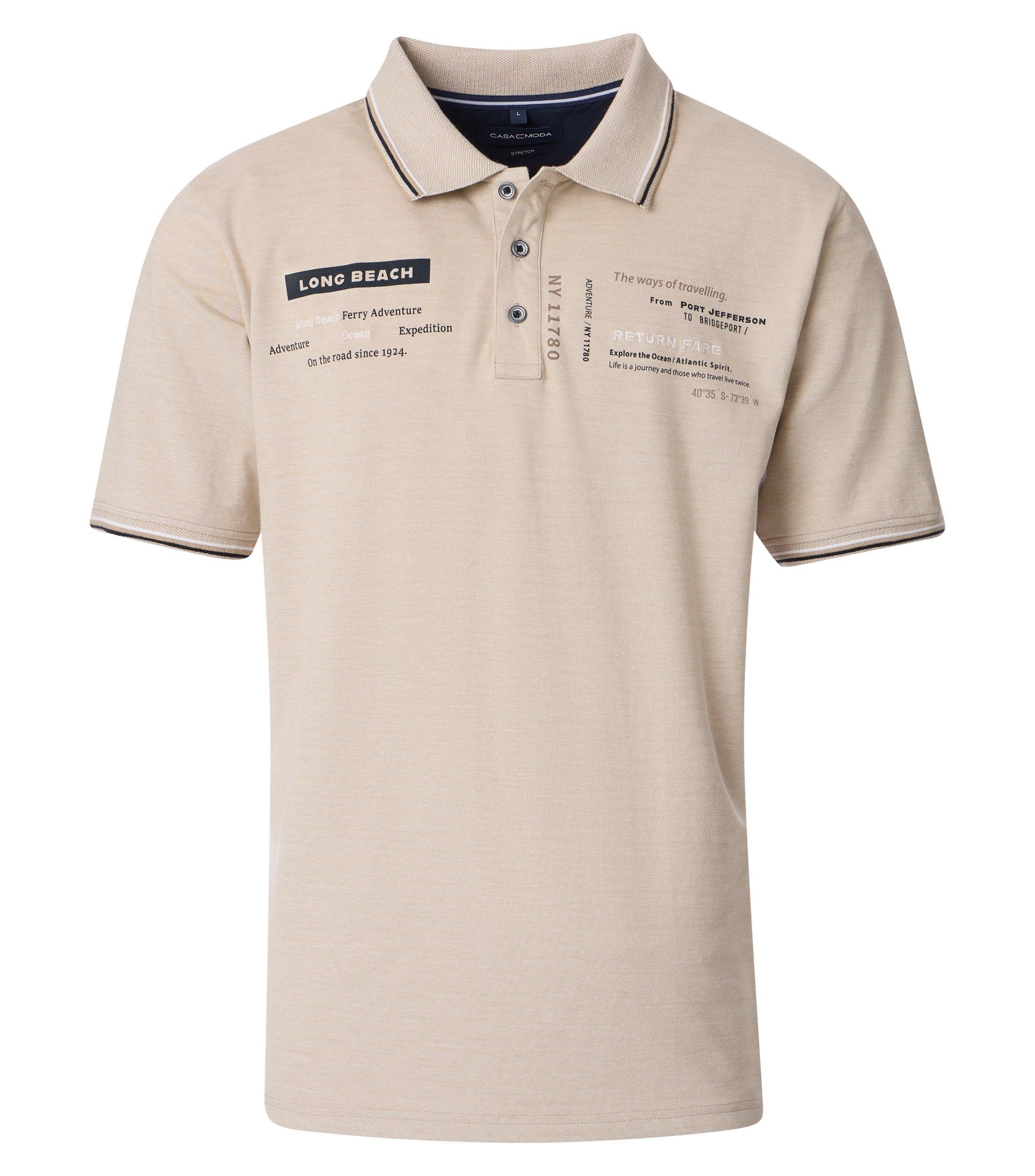 CASAMODA Poloshirt CASAMODA Polo-Shirt uni günstig online kaufen