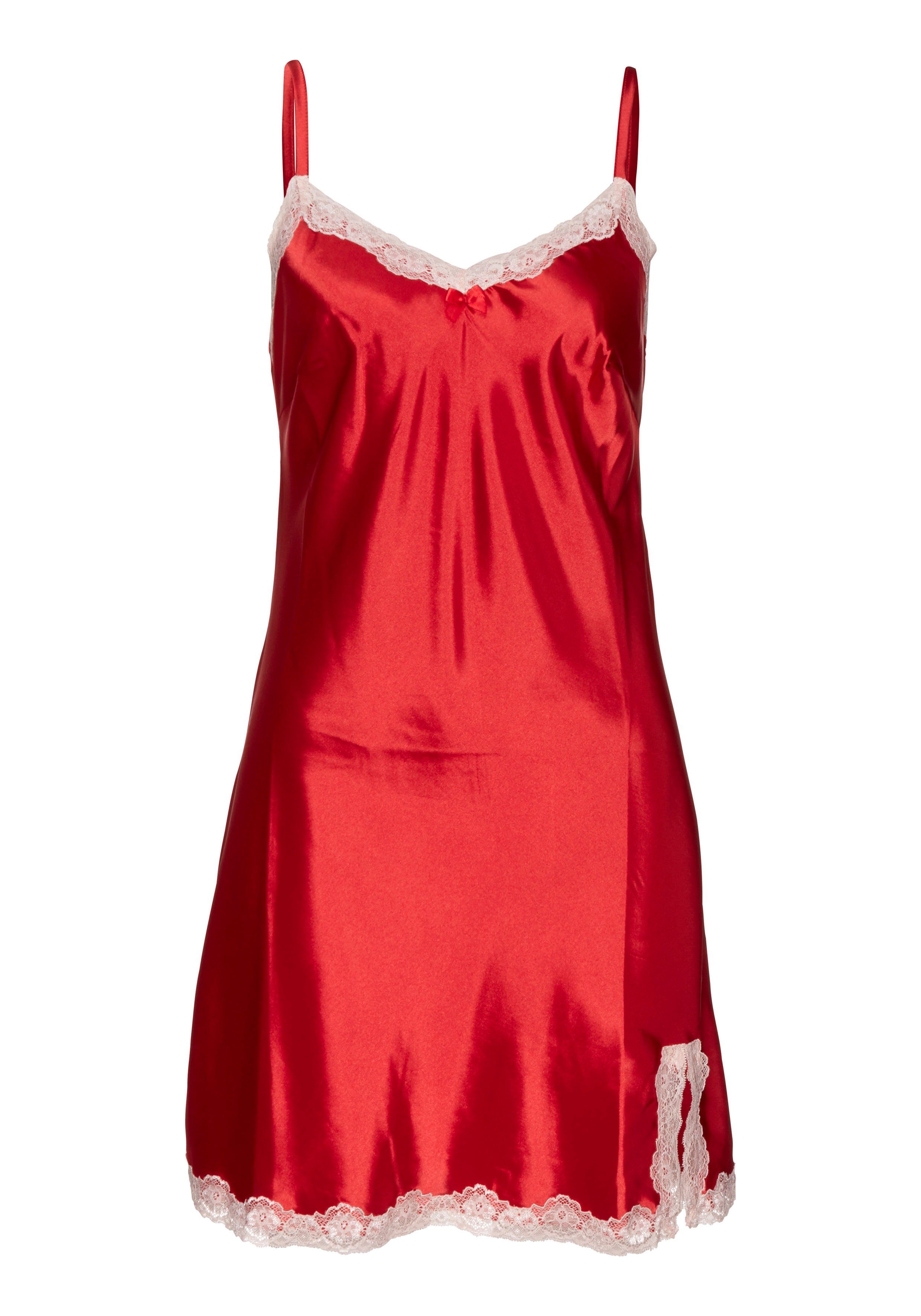 LASCANA Negligé mit Spitzenkante und Schlafmaske. € 34,99