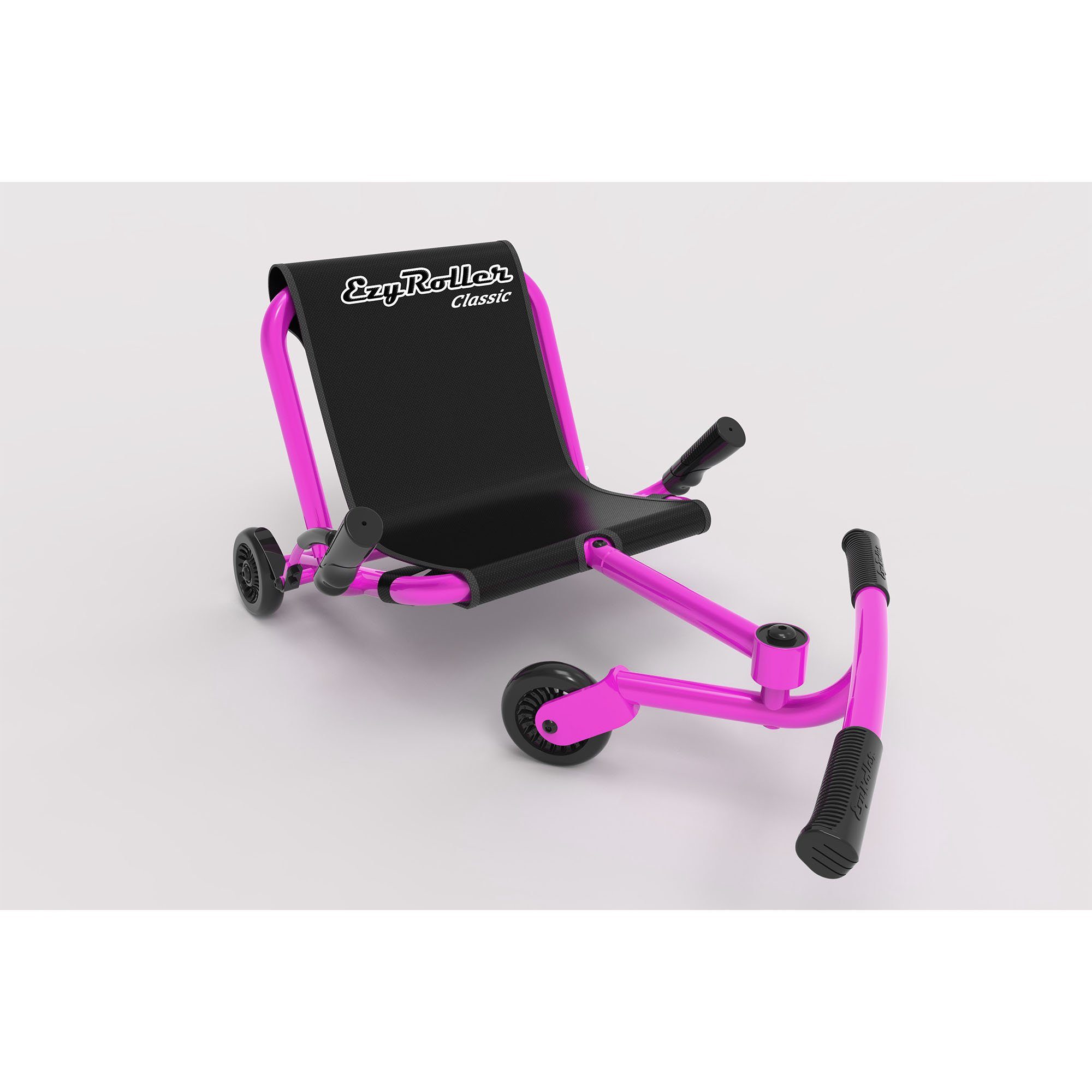 EzyRoller Dreiradscooter Classic, Kinderfahrzeug für Kinder ab 4 bis 14 Jahre Dreirad Trike Funfahrzeug pink