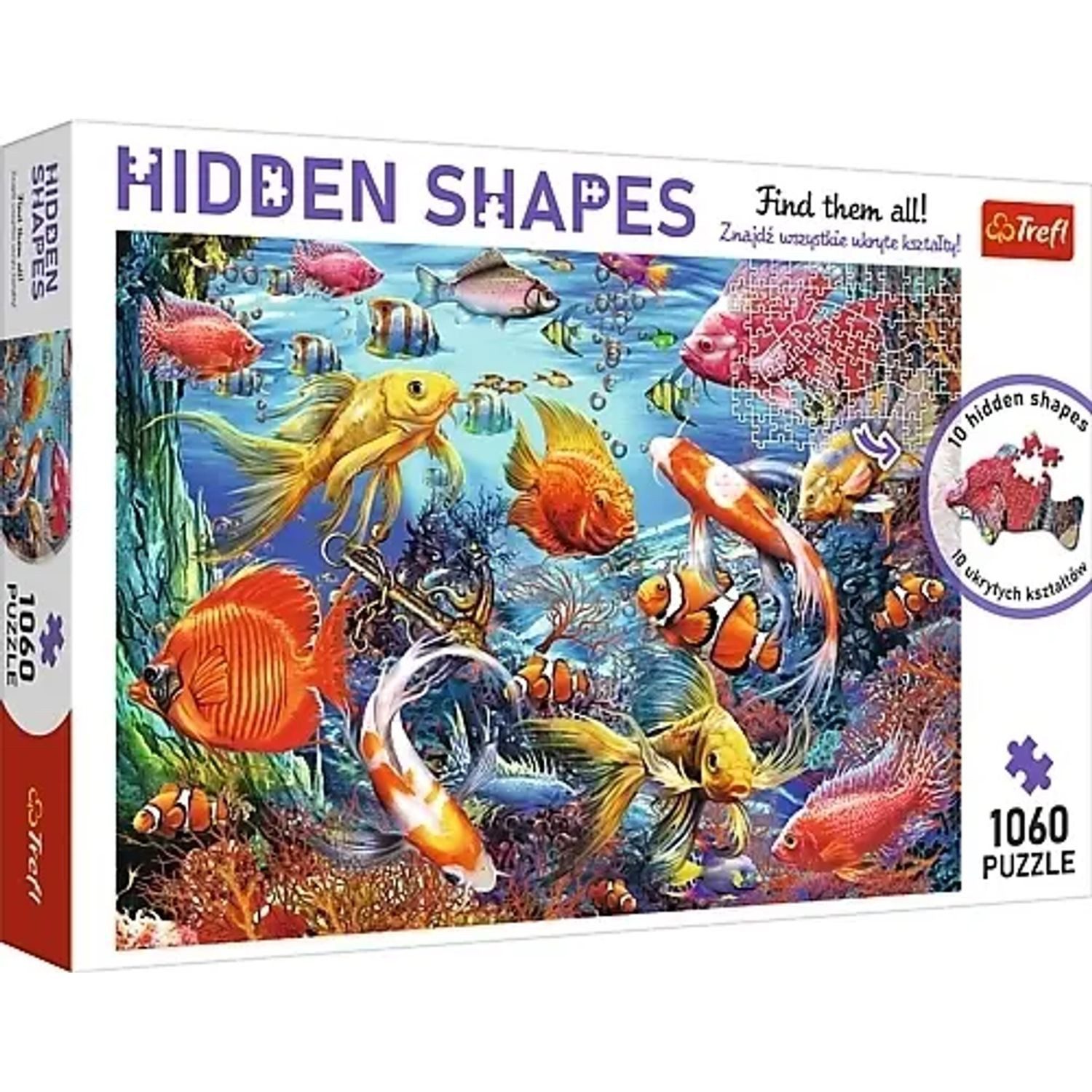 Trefl Puzzle Unterwasserleben (Puzzle), 1000 Puzzleteile