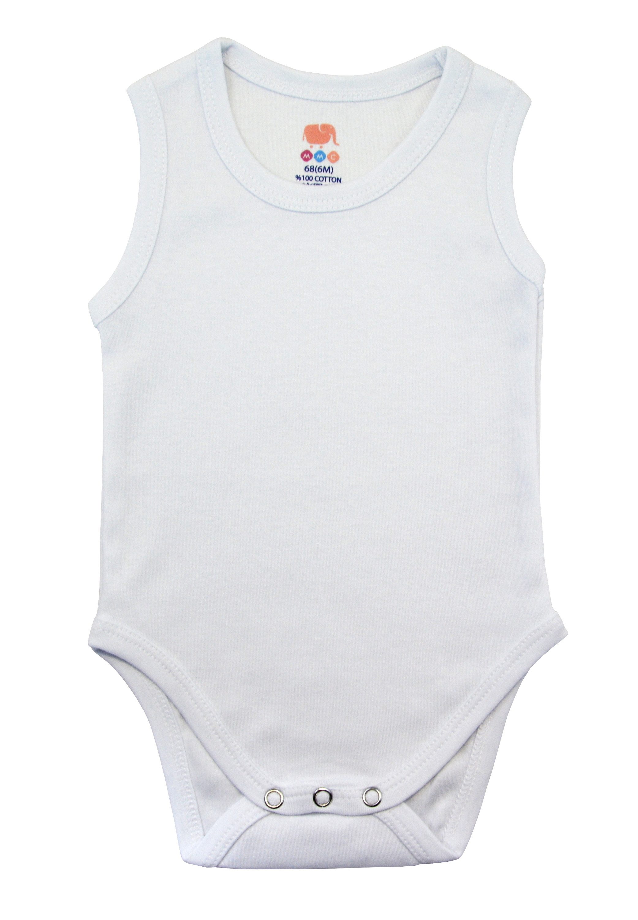 M.M.C. Body Achselbody Baby und Kleinkind Ärmellos, 5er Set (5-tlg)