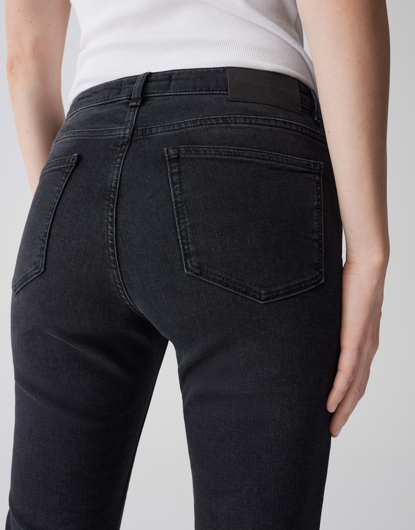 OPUS PANTS Skinny-fit-Jeans ENJA EASE mit Powerstretch Low Rise Ankle, BCI Cotton, Zip-Fly – Bild 4 von 5