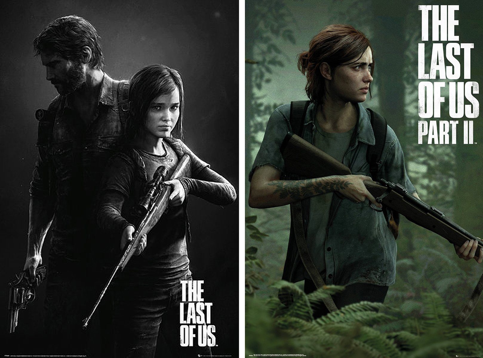 Close Up Poster The Last of us Poster 2erSet Part 1 & 2 61 x 91,5 cm günstig online kaufen