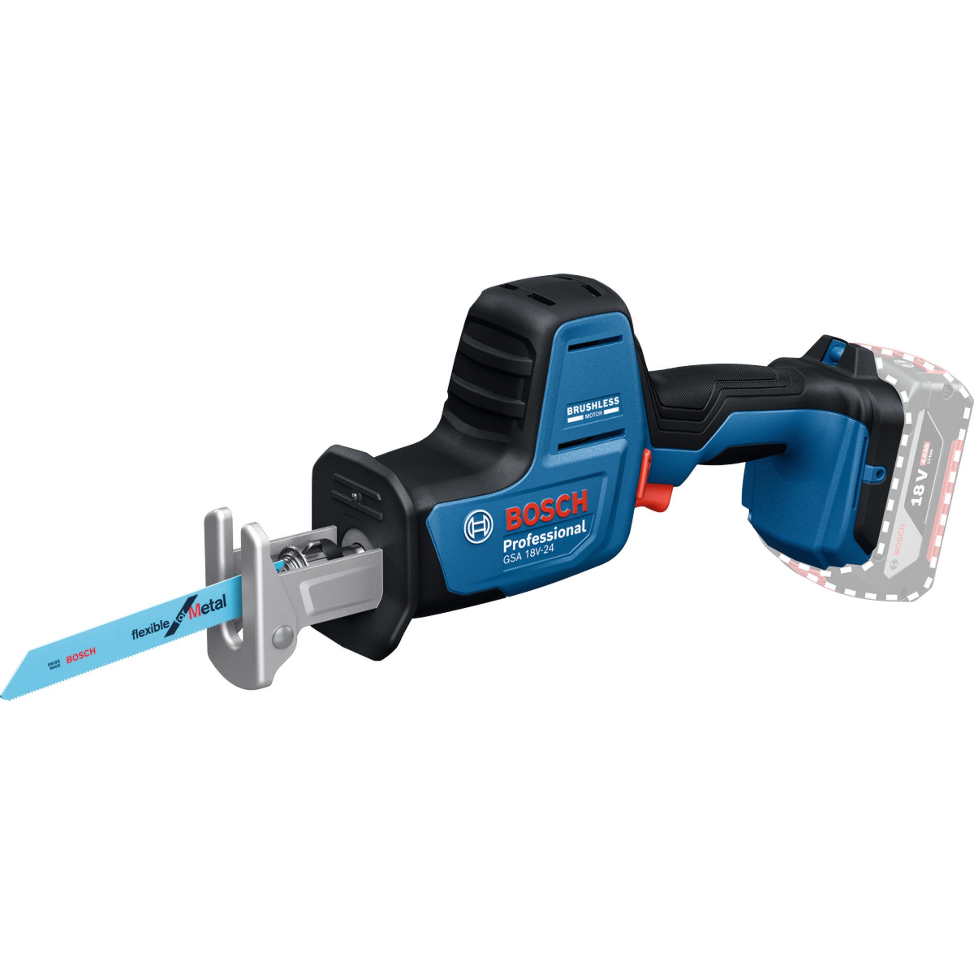 Bosch Professional Säbelsäge Bosch Professional Akku-Säbelsäge GSA 18V-24