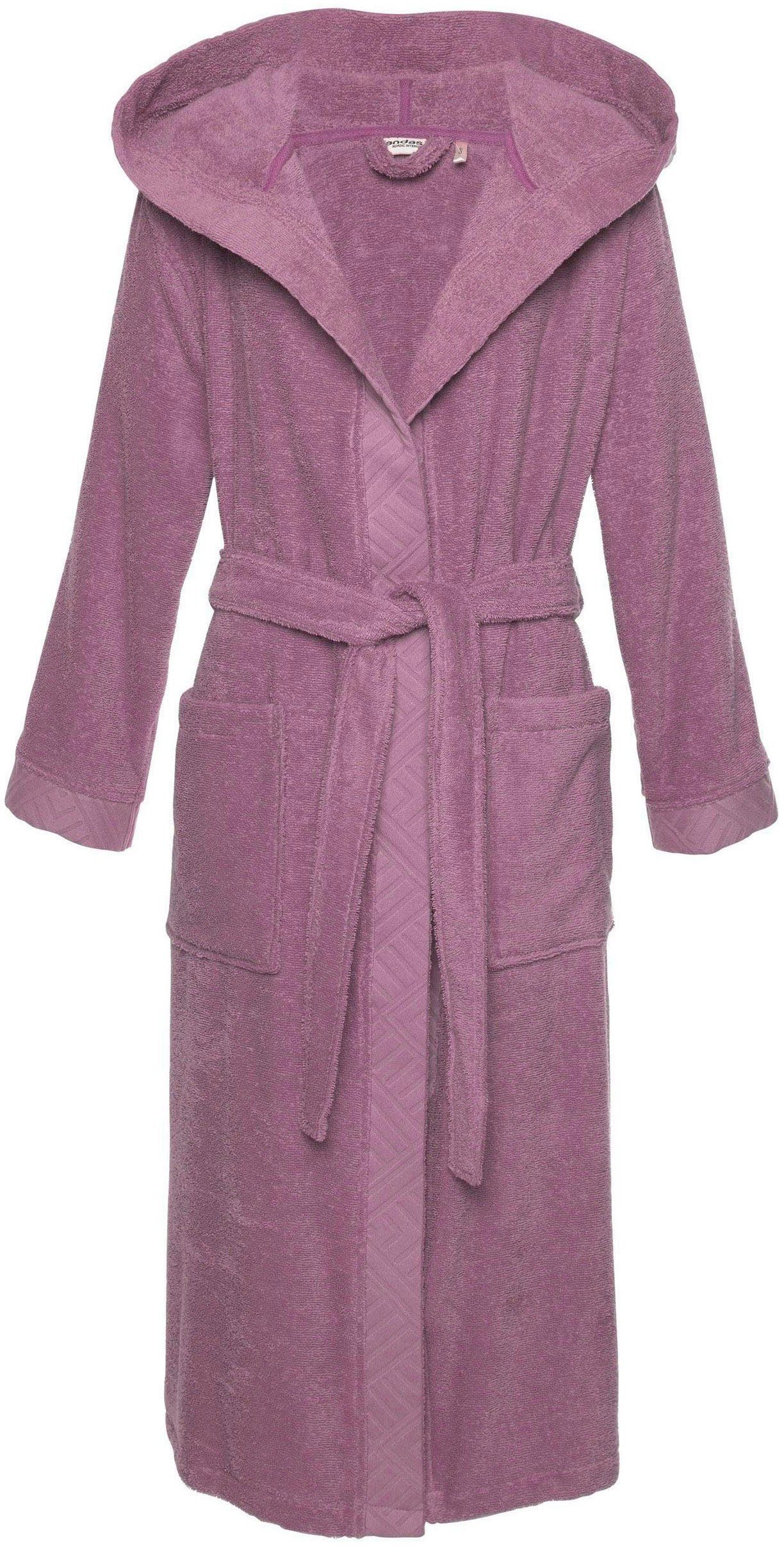 my home Damenbademantel Livia, ideal für Sauna & Spa, Hotelbademantel, Lang günstig online kaufen