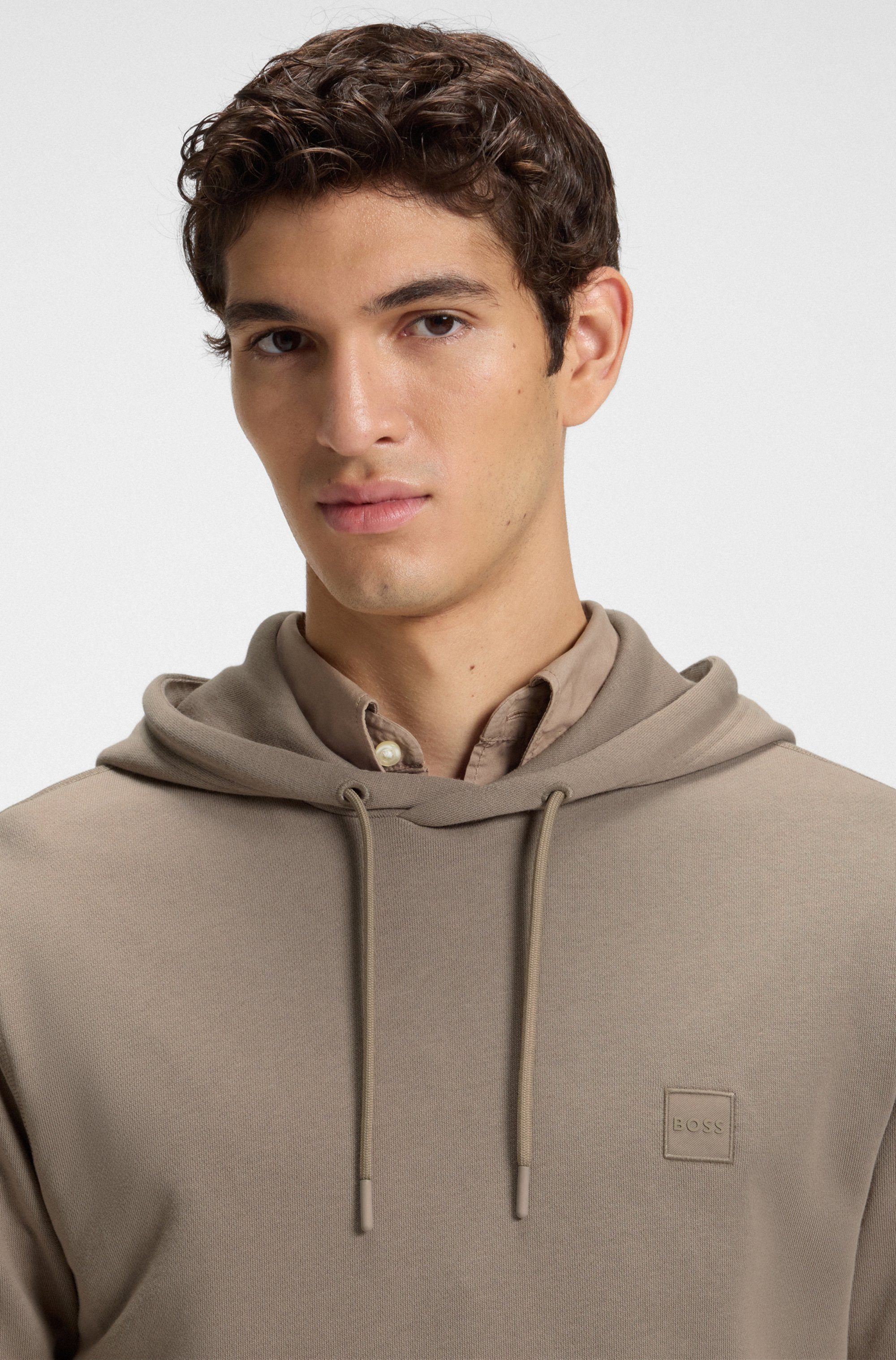 BOSS ORANGE Kapuzensweatshirt Wetalk mit gesticktem BOSS Markenlabel günstig online kaufen