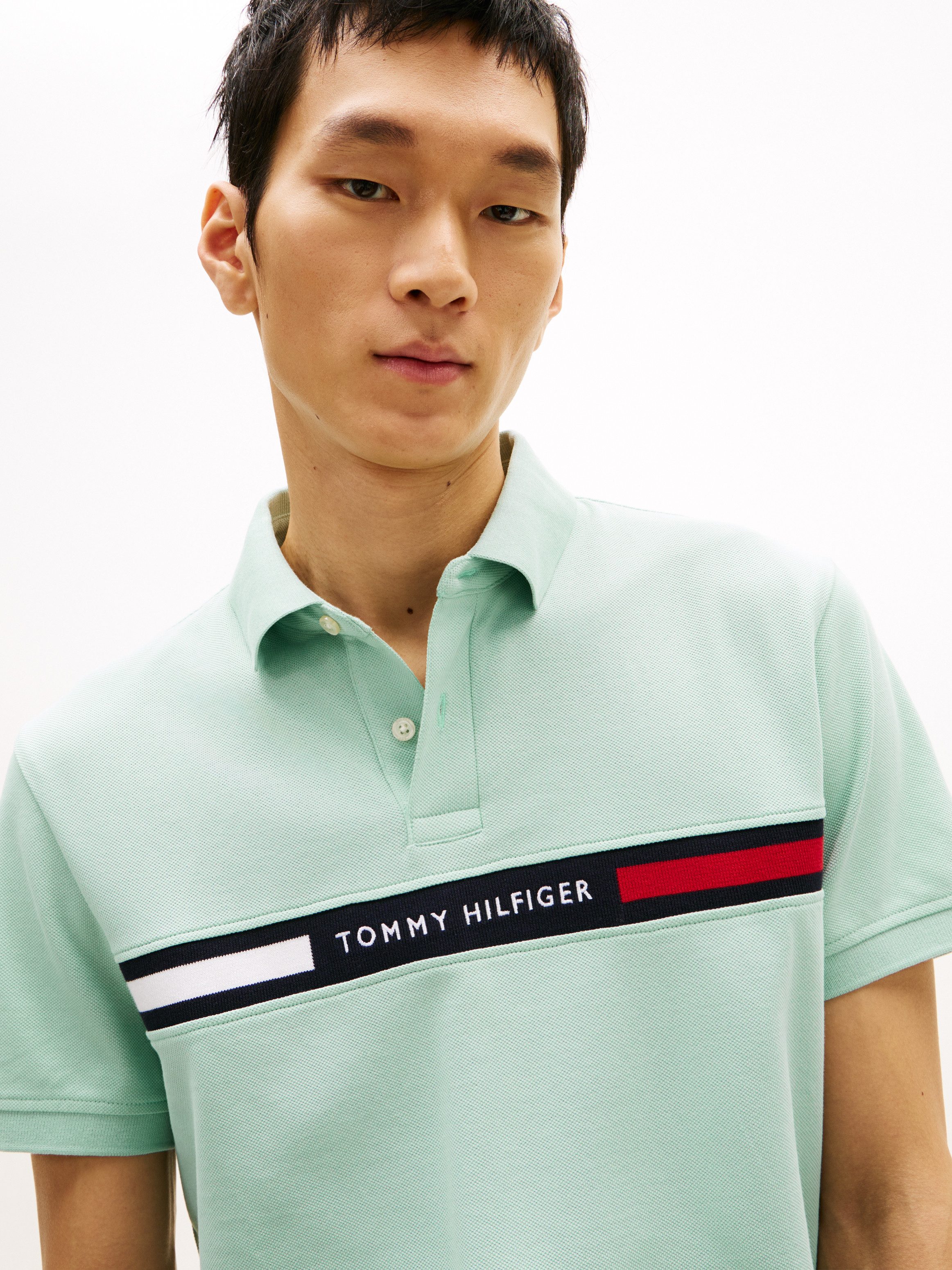 Tommy Hilfiger Poloshirt HILFIGER CHEST INSERT REG POLO – Bild 2 von 5