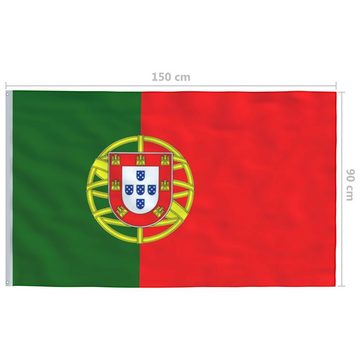 vidaXL Flagge Flagge Portugals 90×150 cm