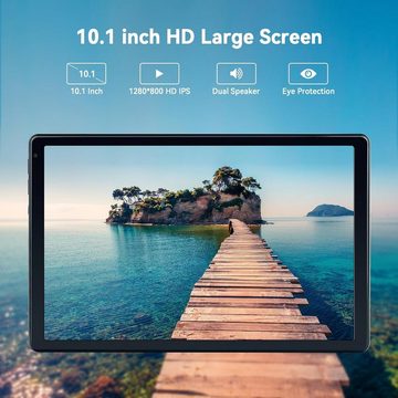Hotlight Tablet (10", 128 GB, Android 13, Octa-Core Processori, Bluetooth5.0, 5MP + 8MP Dual-Kamera Batteria)