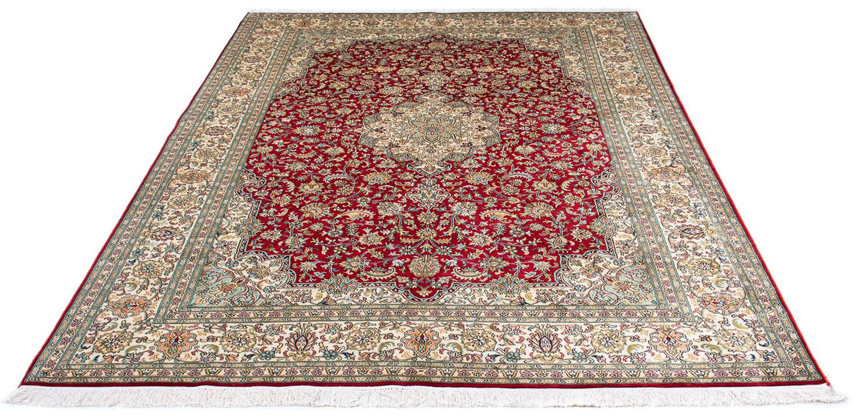 Orientteppich Perser - Classic - 240 x 170 cm - rot, morgenland, rechteckig, Höhe: 10 mm, Wohnzimmer, Handgeknüpft, Einzelstück mit Zertifikat