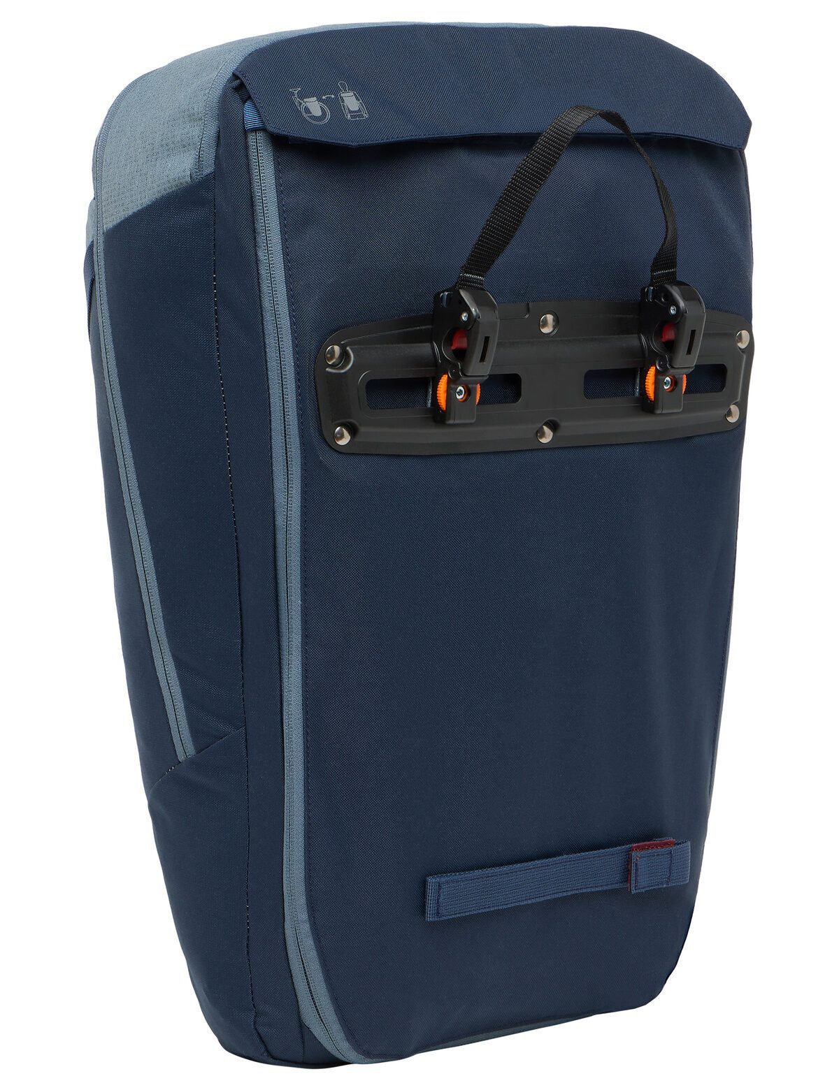 VAUDE Gepäckträgertasche Cycle 20 II (1-tlg., 1), 2in1 Rucksack Fahrradtasche