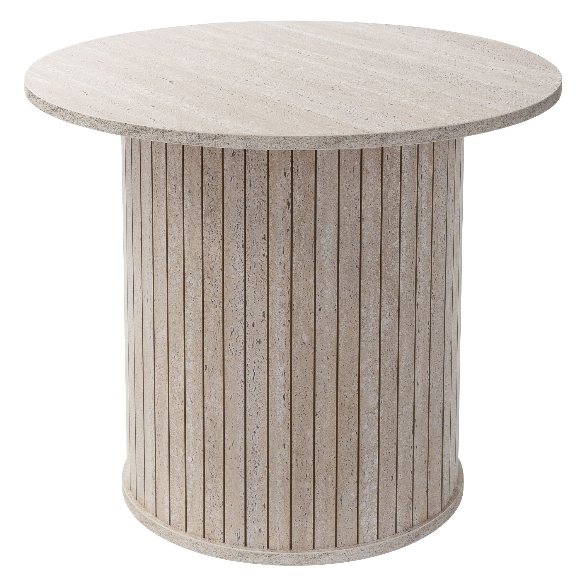 ML-DESIGN Couchtisch Beistelltisch Kaffeetisch Wohnzimmertisch für Tee Moderner runder Stil, Sofatisch mit überstehender Tischplatte Ø60x50cm ideal für Wohnzimmer