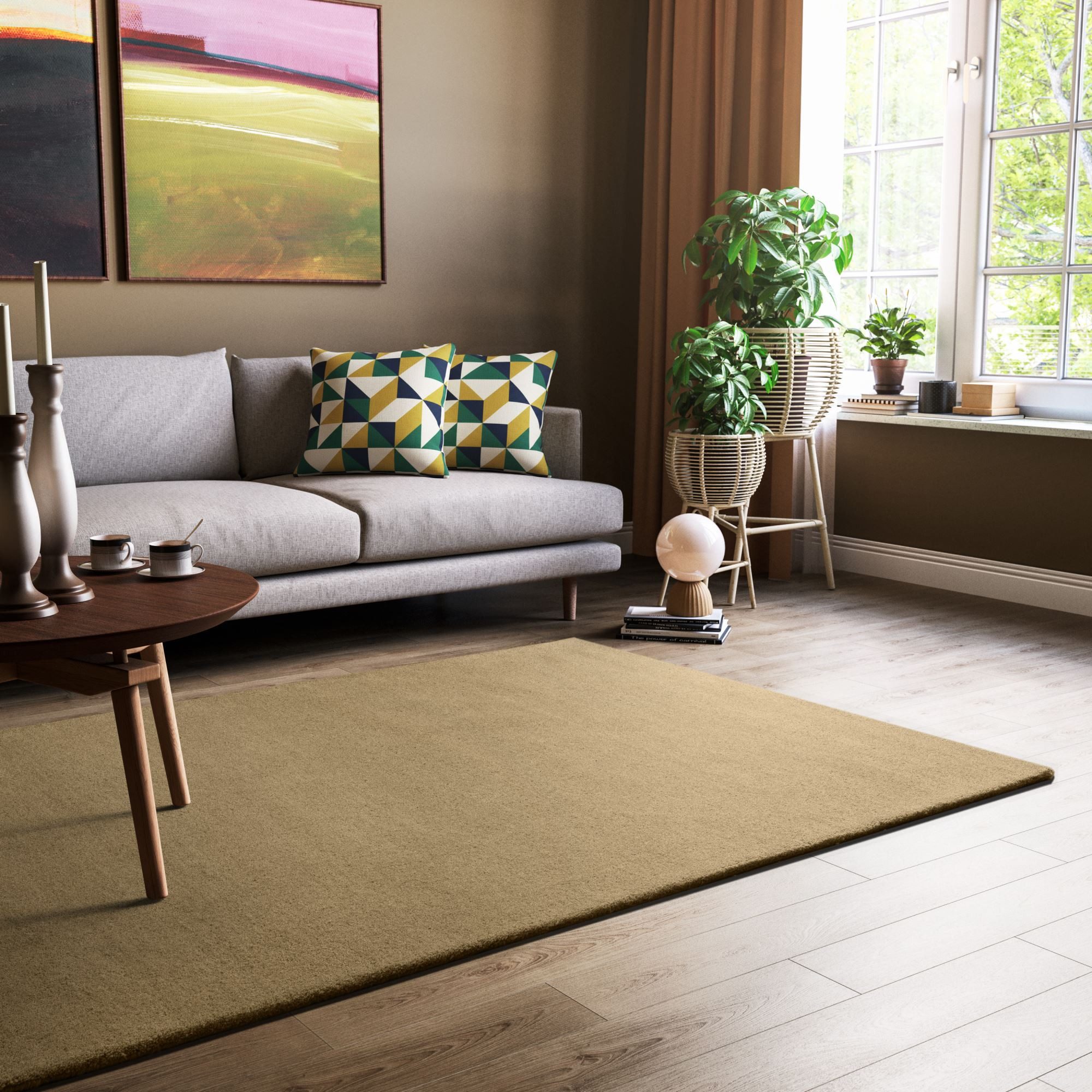 Steffensmeier Wollteppich Jaipur, Rechteckig, Gabbeh Teppich, handgeknüpft