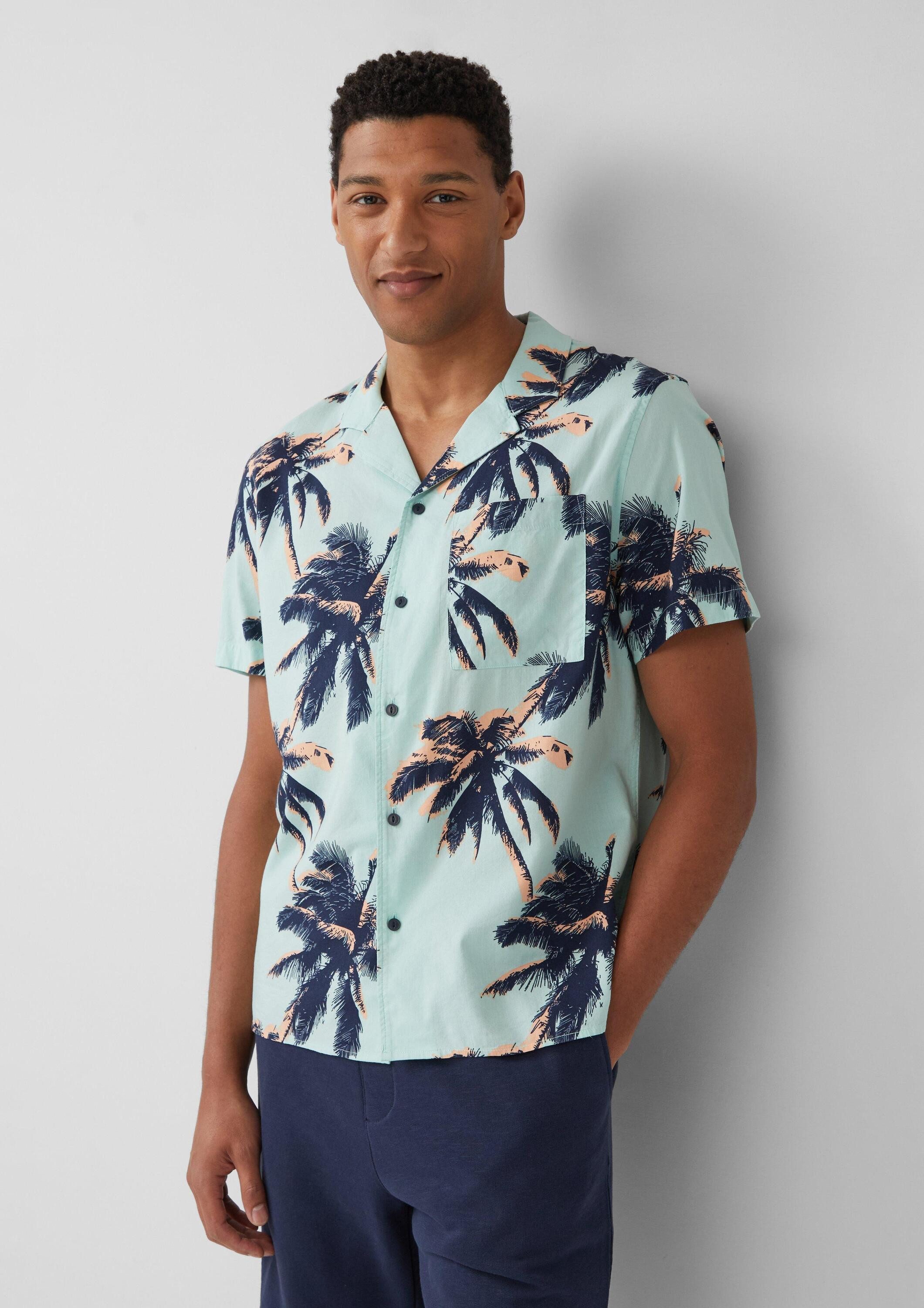 s.Oliver Kurzarmhemd Hemd Resort Fit: Kurzarmhemd günstig online kaufen