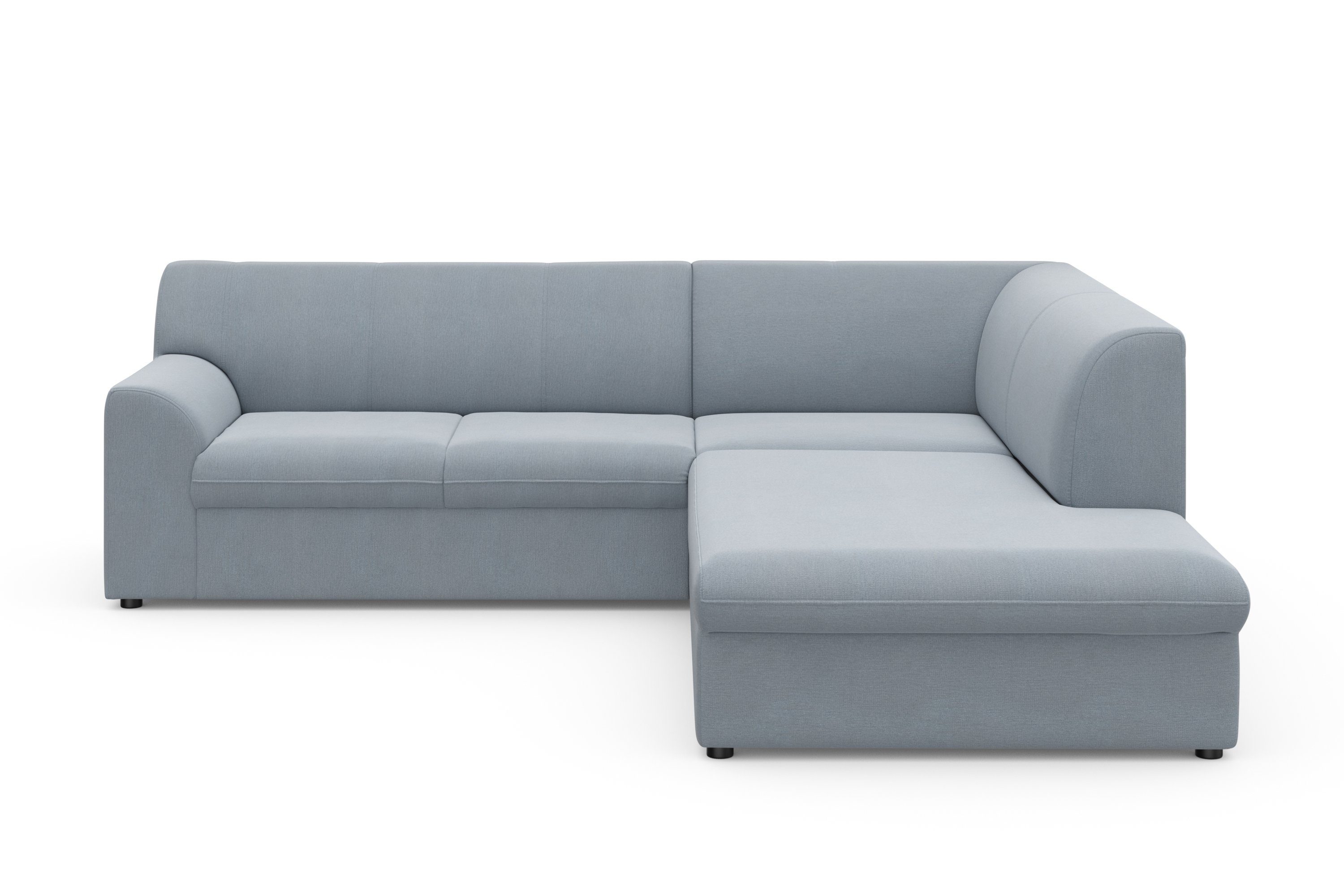 DOMO collection Ecksofa "Topper zeitlos elegant, kompakte Stellmaße, OTTOs günstig online kaufen