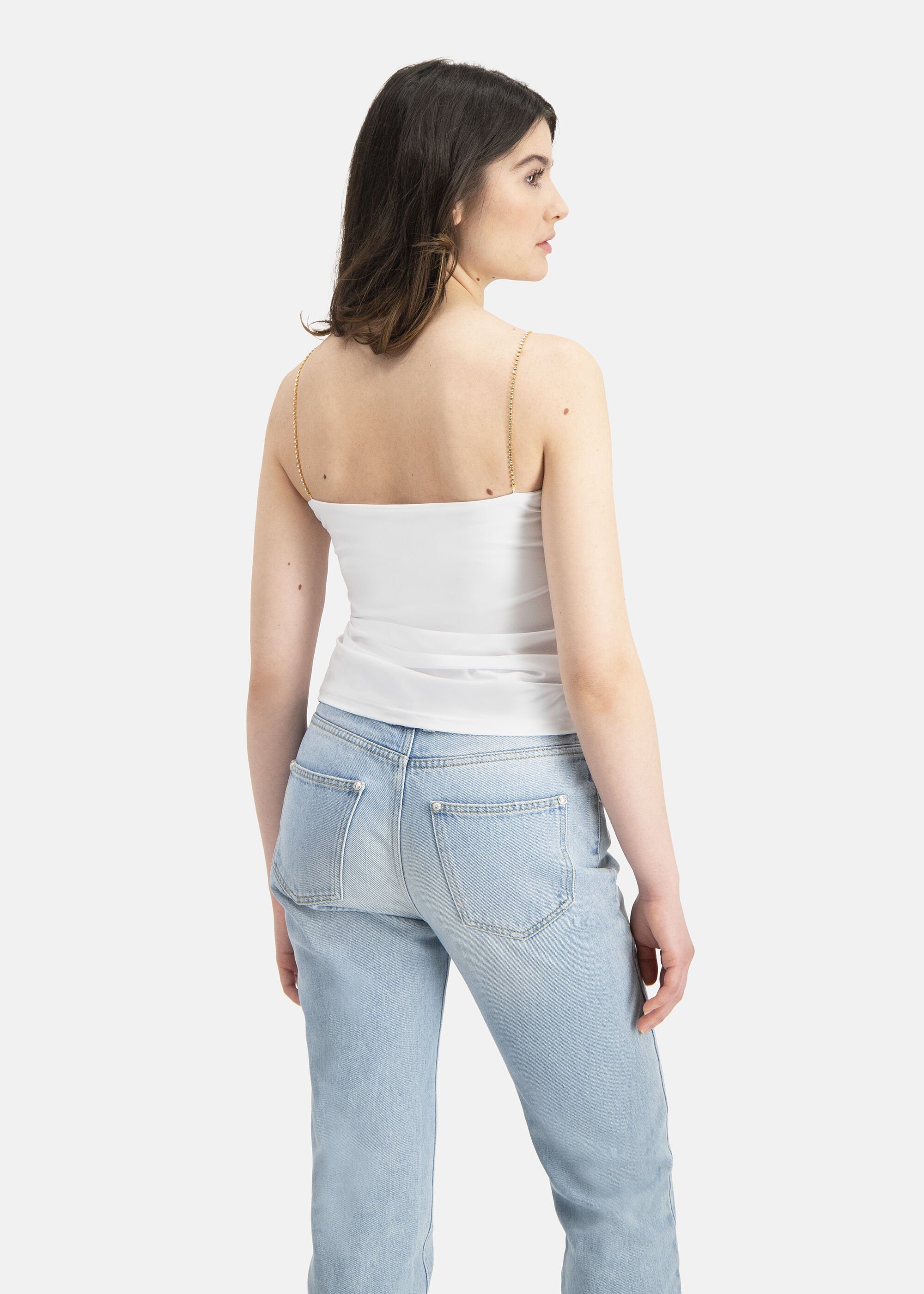 Nicowa Shirttop CATENALA (1-tlg) mit Schmucksteinen