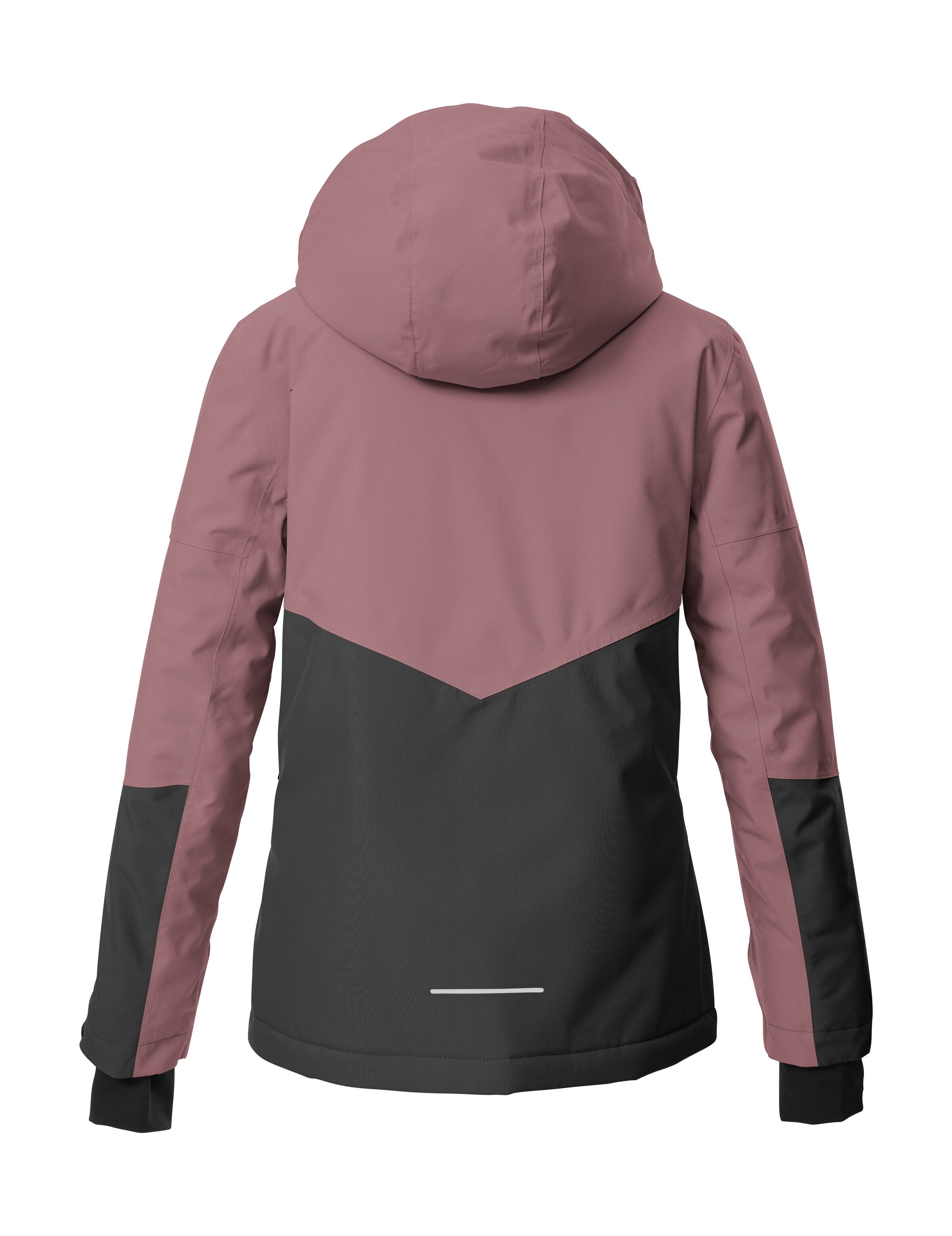 Killtec Skijacke KSW 207 GRLS SKI JCKT Wasserdichte, atmungsaktive Kinderjacke mit reflektierenden Details
