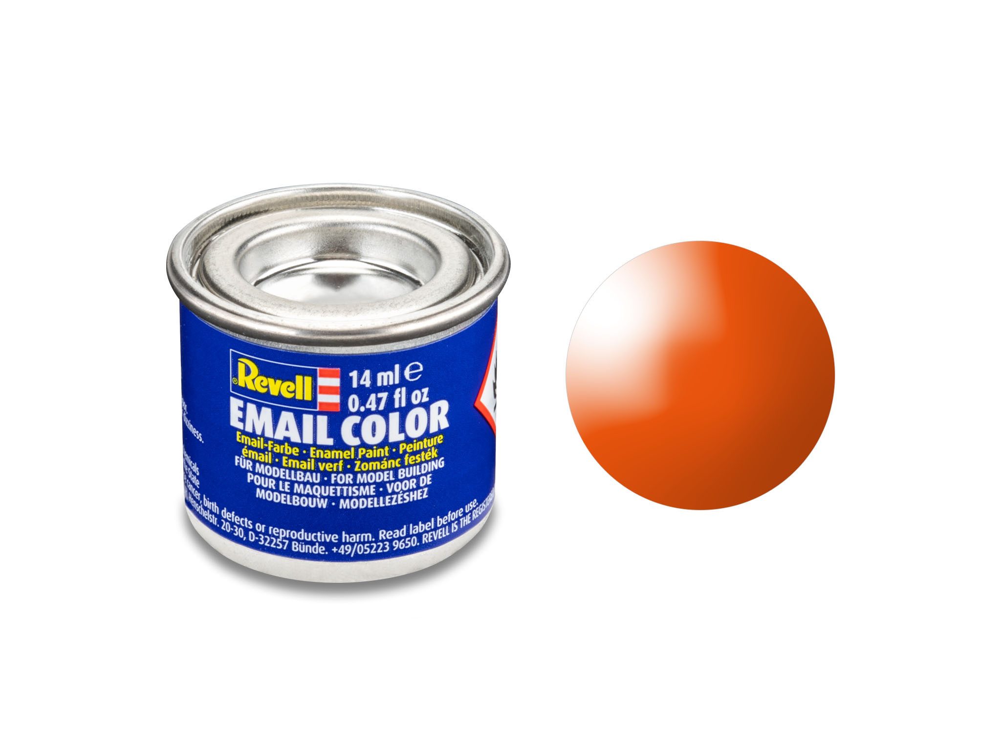 Revell® Modellbausatz Revell 32130 orange, glänzend RAL 2004 14 ml-Dose