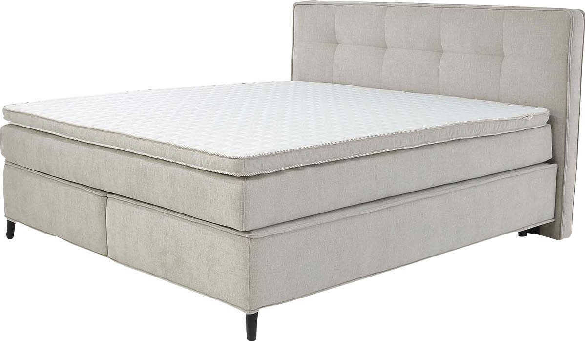 Jockenhöfer Gruppe Boxspringbett Capello, 7-Zonen-TTFK-Matratze, KS-Topper, 160x200 cm oder 180x200 cm, verschiedene Härtegrade wählbar