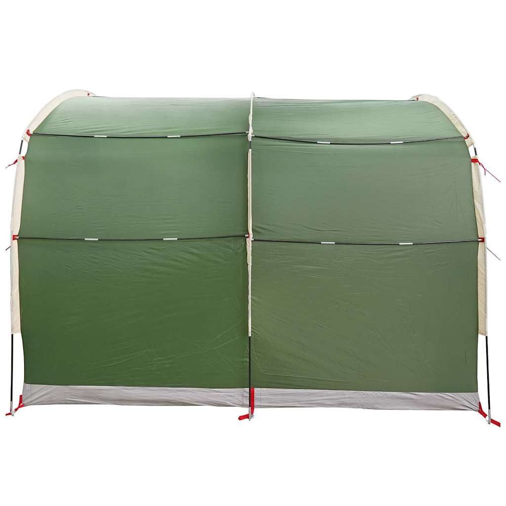 vidaXL Gerätezelt Zelt mit Dach mit Speicher Grün 268 x 240 x 191 cm Polyester, (1 tlg)
