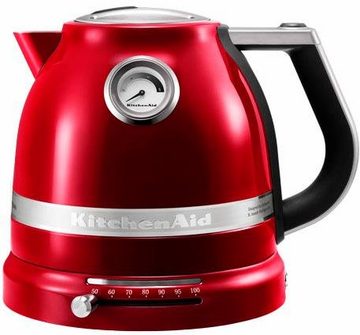 KitchenAid Küchenmaschine 5KSM175PSECA LIEBESAPFEL-ROT, 300 W, 4,8 l Schüssel, Gratis Wasserkocher, 2. Schüssel, Flexirührer (Wert ca. 347,-UVP)