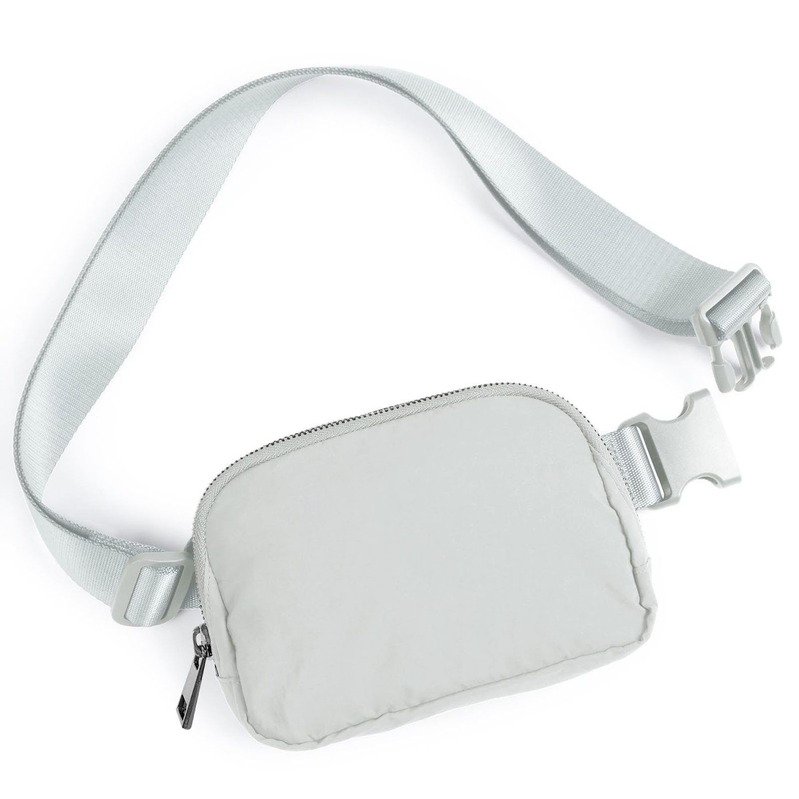 Blusmart Schultertasche Outdoor-Sport-Hüfttasche, Für Brusttasche Wasserdichte Reißfeste, grey