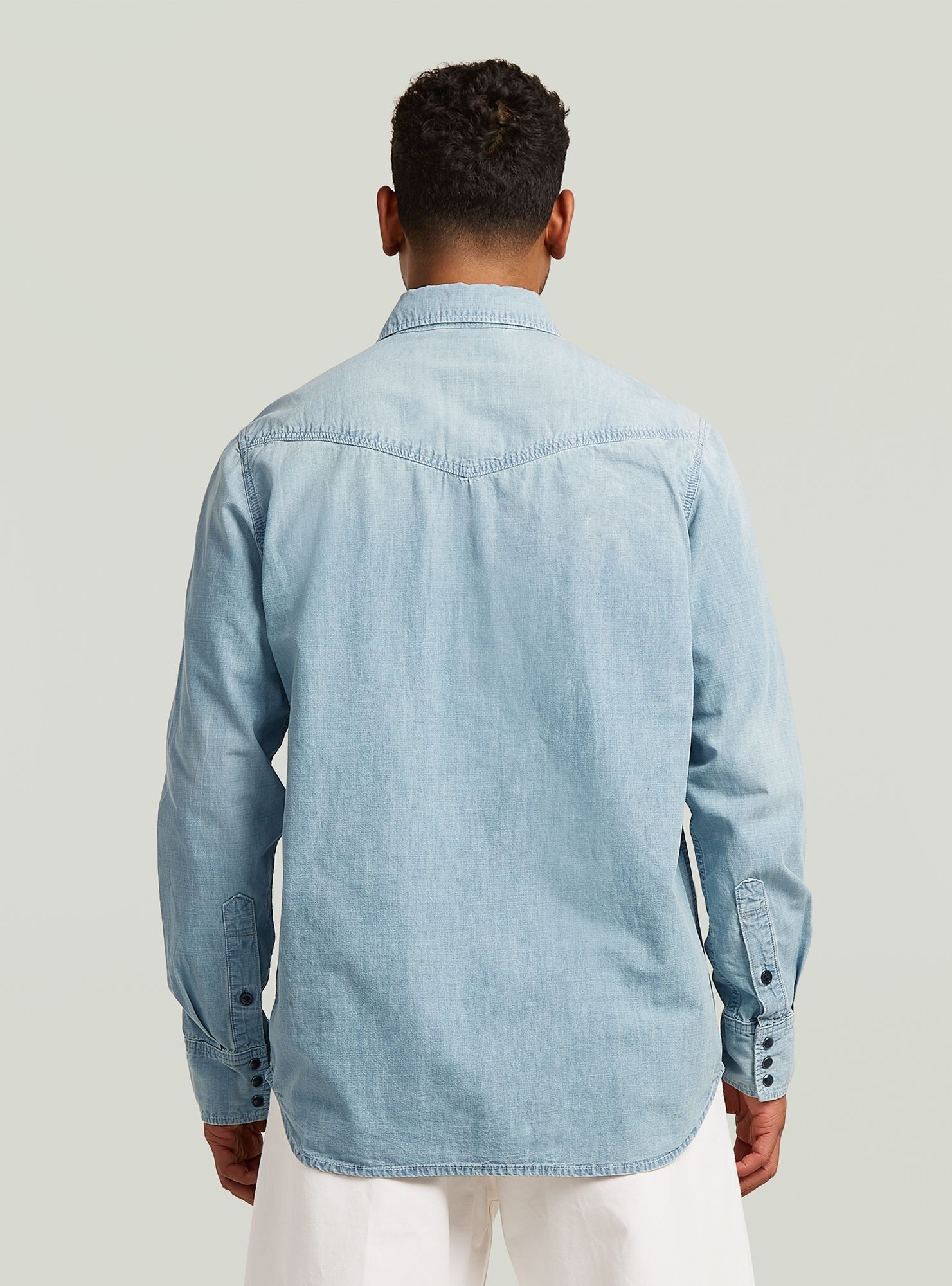 G-STAR Langarmshirt Dakota Regular Shirt Long Sleeve