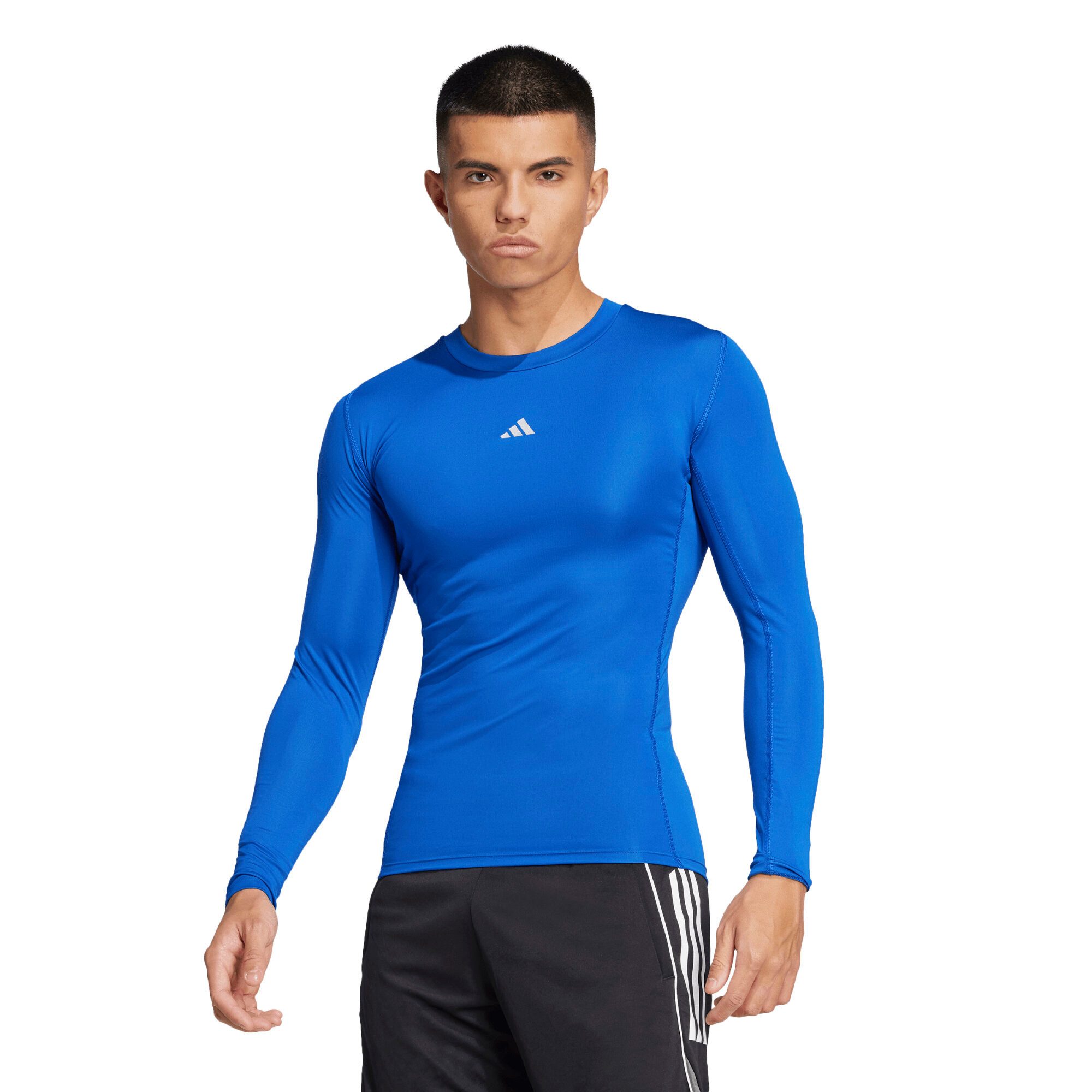 adidas Performance Langarmshirt adidas Herren Langarmshirt Techfit LS TEE M