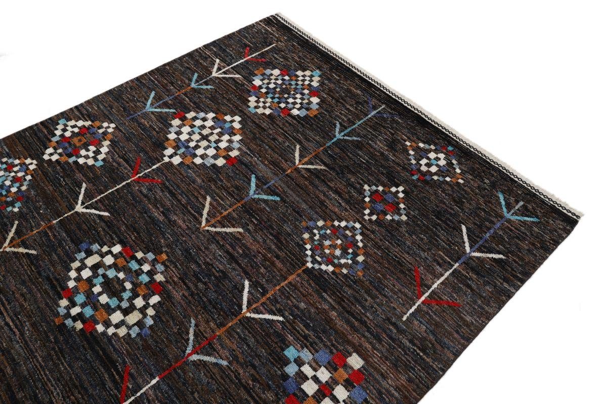 Orientteppich 10 mm Nain Höhe: 193x301 Moderner Berber Orientteppich, Handgeknüpfter Ghashghai rechteckig, Trading,