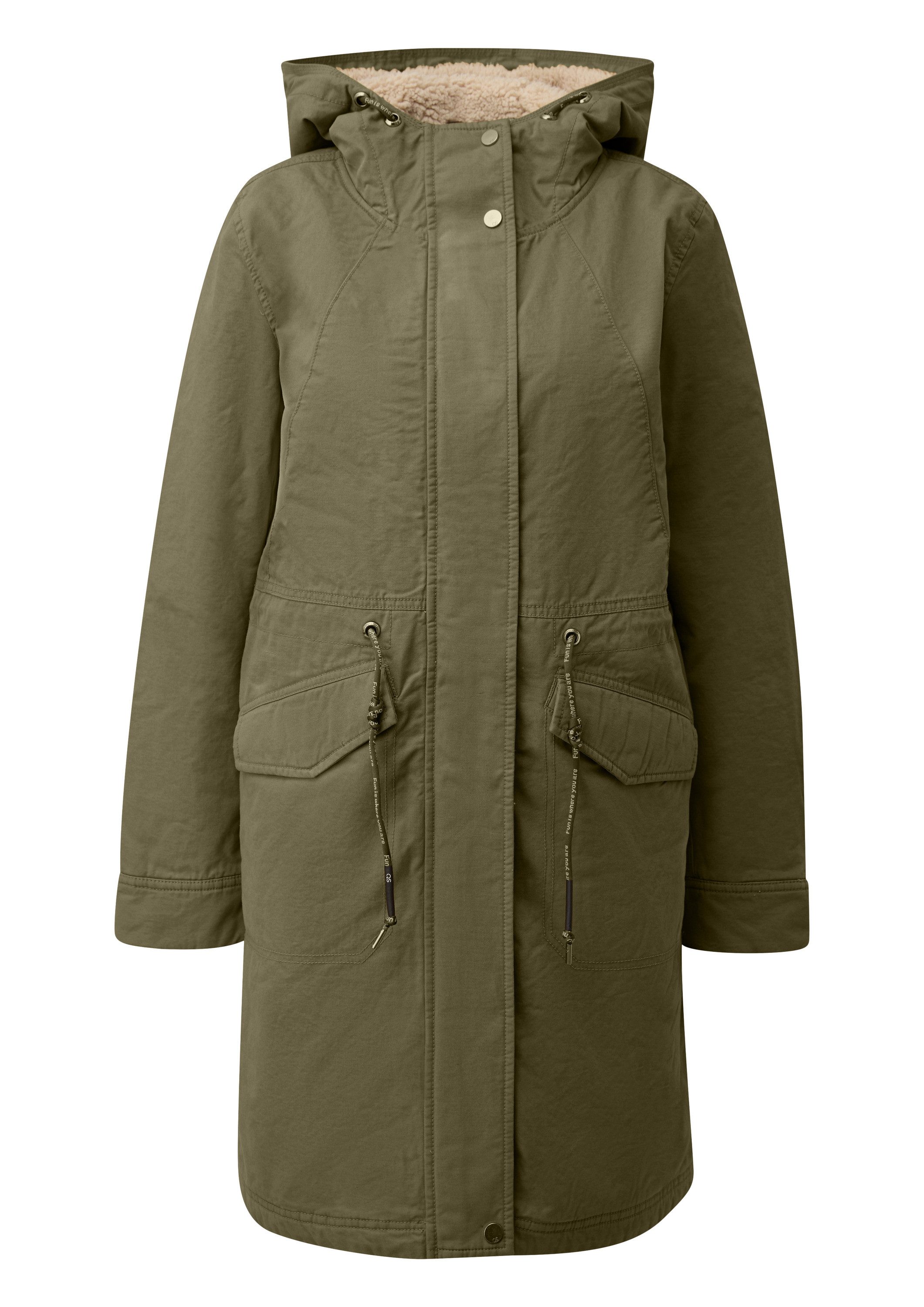 QS Parka Outdoor-Jacke (1-St) günstig online kaufen