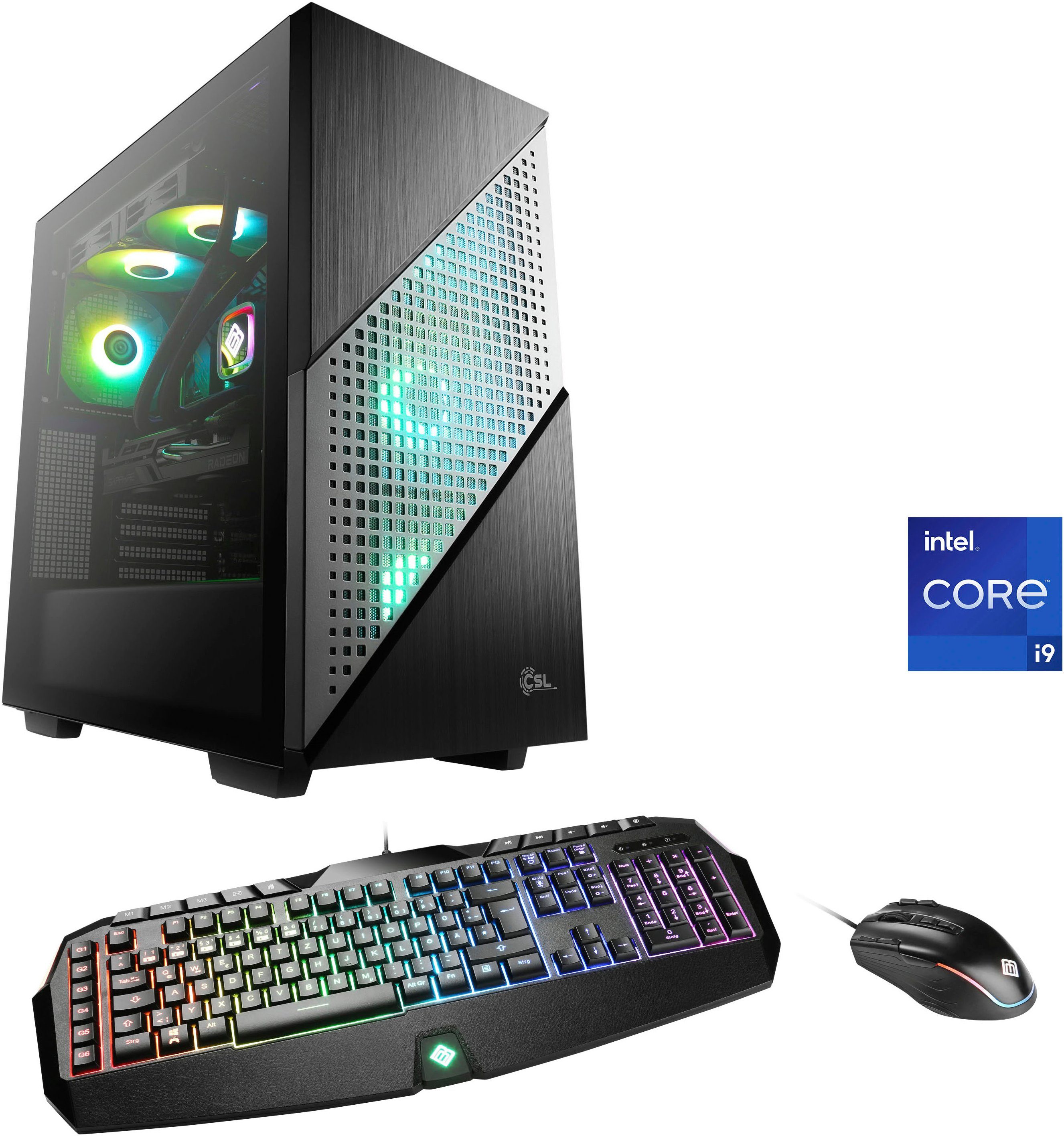 CSL Aqueon C99365 Extreme Edition Gaming-PC (Intel® Core i9 13900F, AMD Radeon RX 7900XTX, 32 GB RAM, 1000 GB SSD, Wasserkühlung)