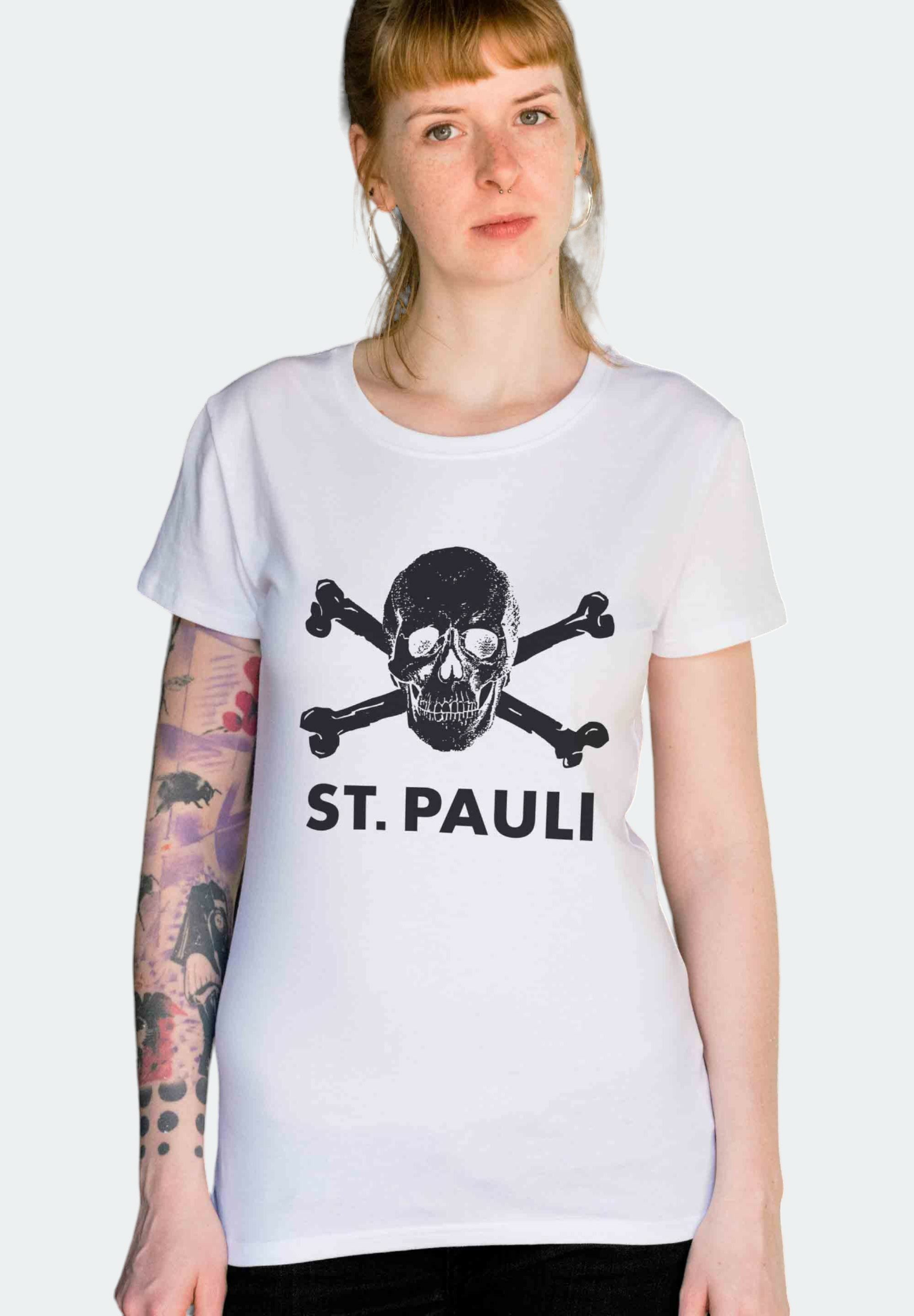 St. Pauli T-Shirt Totenkopf I fair, nachhaltig, sportlich