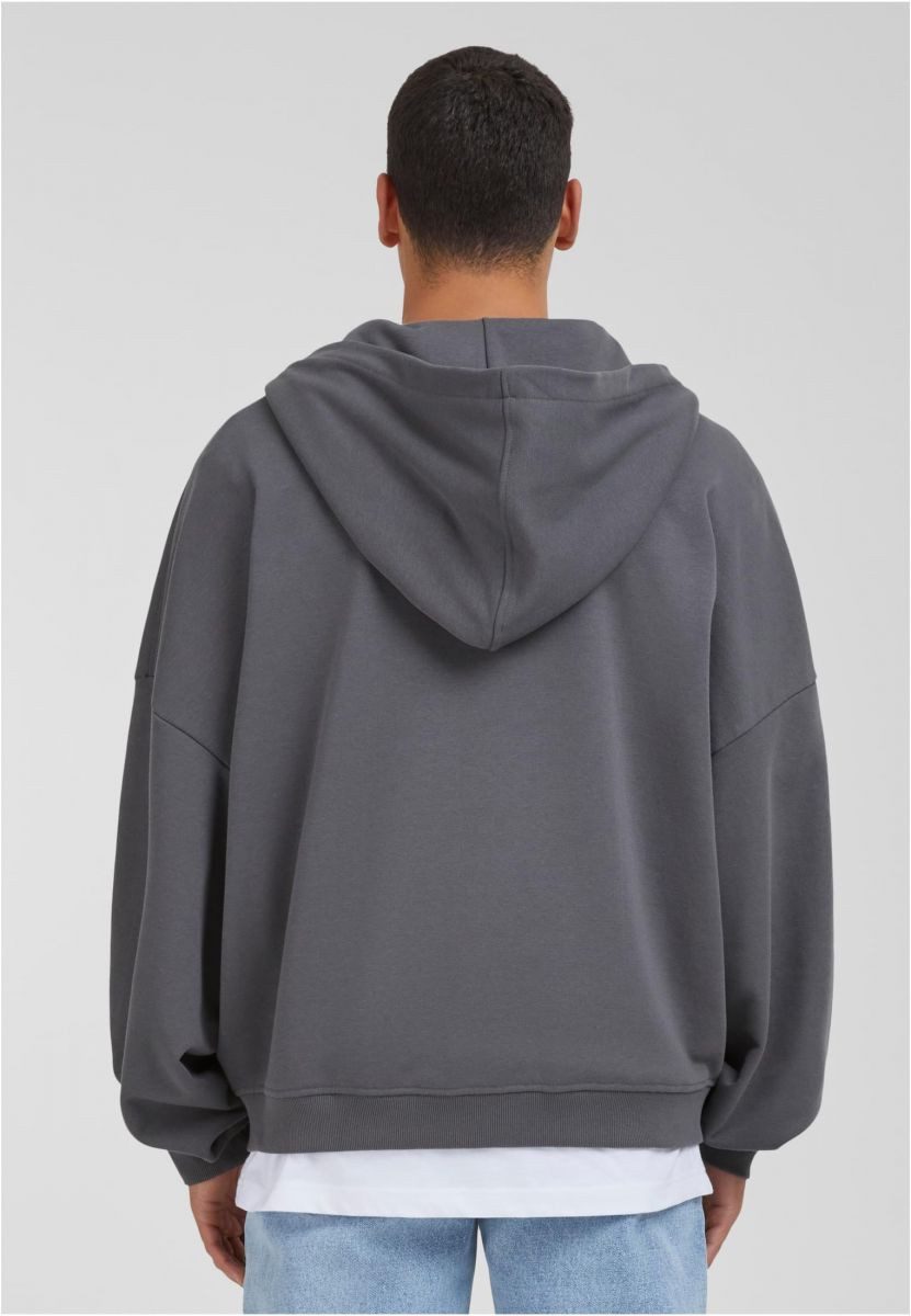 URBAN CLASSICS Kapuzensweatjacke 90's Zip Hoody Herren Kapuzenjacke