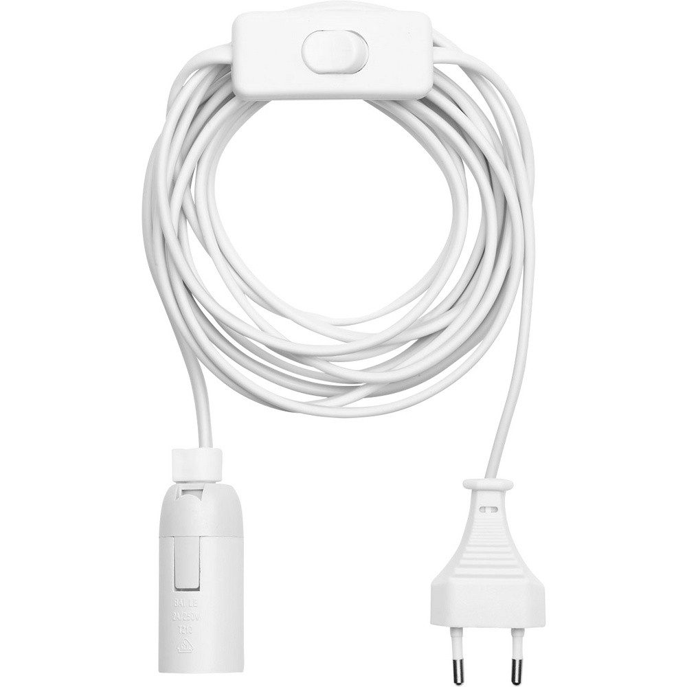 LEDmaxx Lampenfassung LEDmaxx 9801W Lampenfassung E14 250 V 40 W