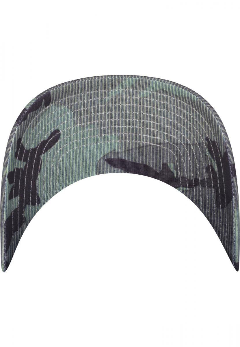 Flexfit Flex Cap greencamouflage Flexfit Camo Accessoires Cap Stripe